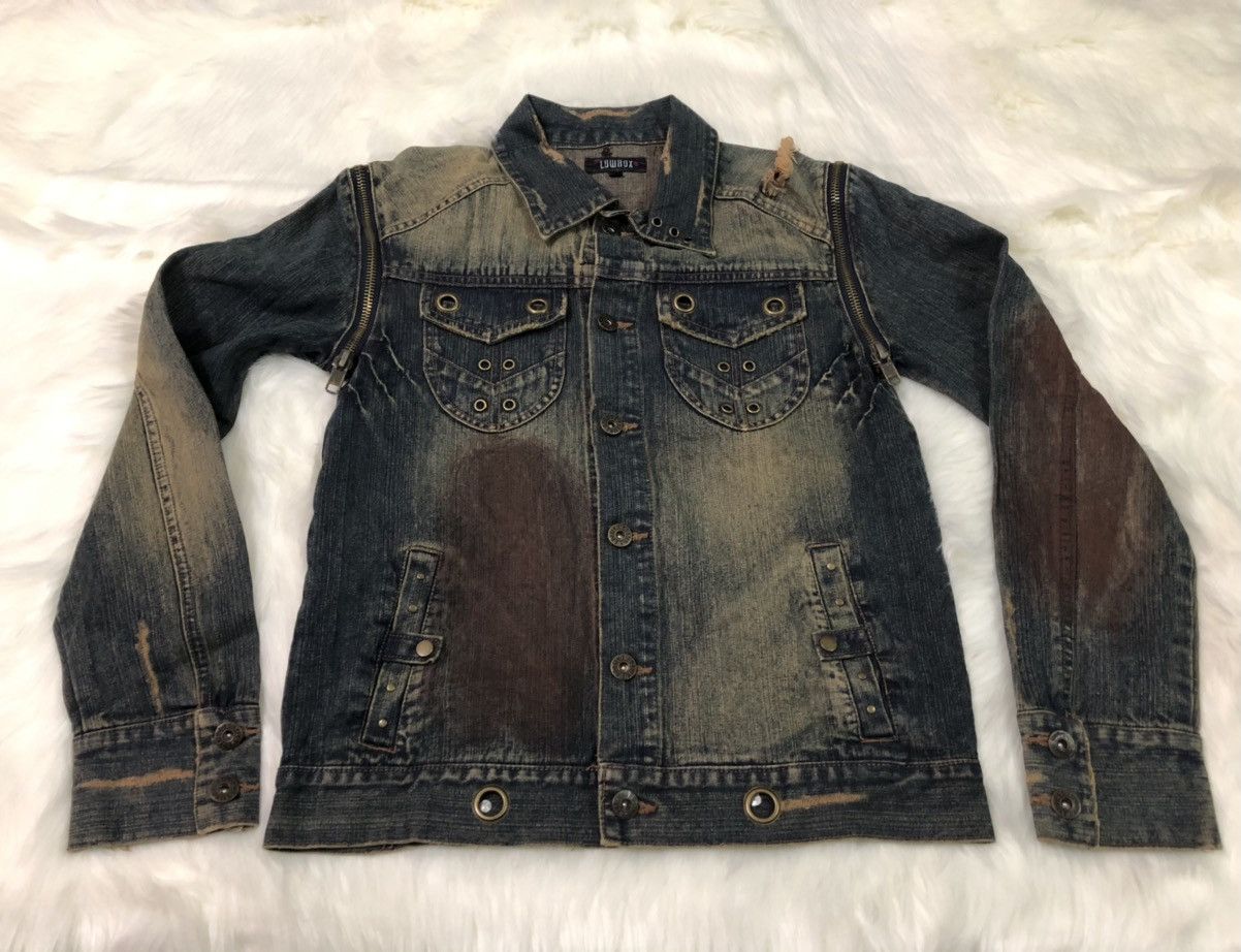 Designer × Seditionaries LowBox Distressed Denim inspired Vivienne Westwood Design Size US M / EU 48-50 / 2 - 3 Thumbnail