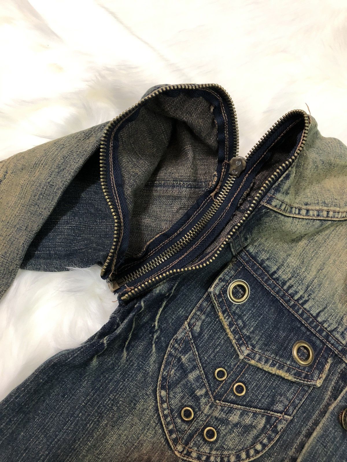 Designer × Seditionaries LowBox Distressed Denim inspired Vivienne Westwood Design Size US M / EU 48-50 / 2 - 6 Thumbnail