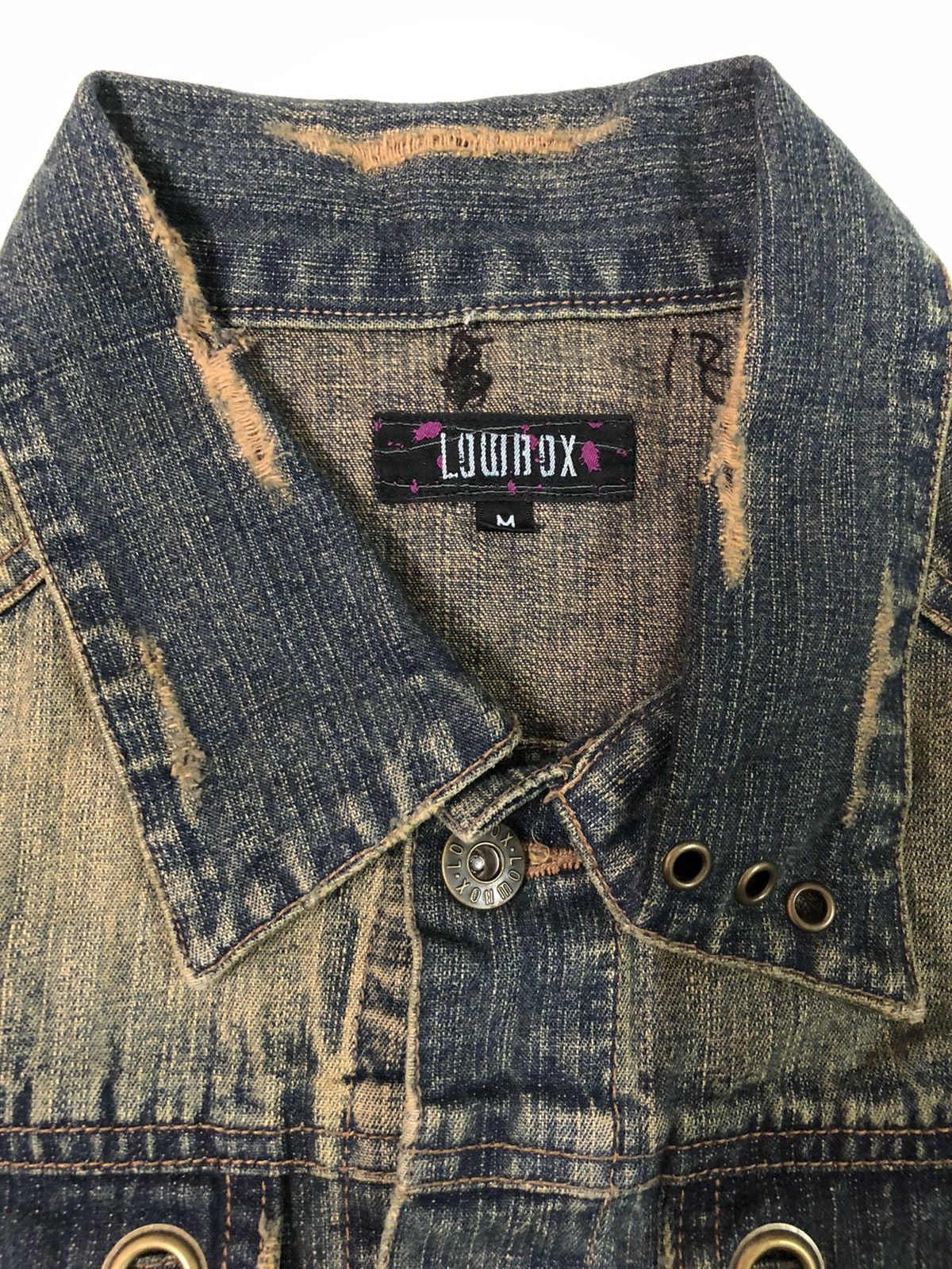Designer × Seditionaries LowBox Distressed Denim inspired Vivienne Westwood Design Size US M / EU 48-50 / 2 - 5 Thumbnail