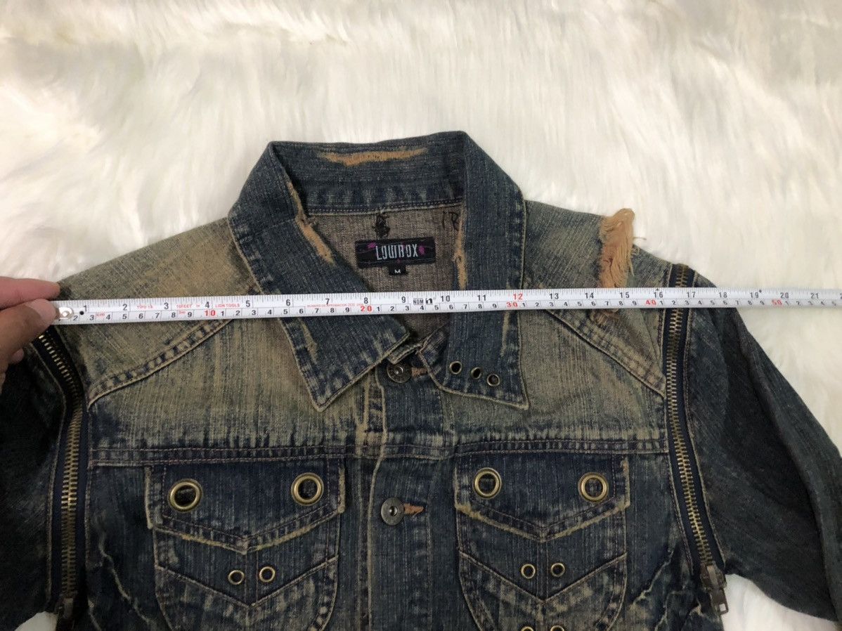 Designer × Seditionaries LowBox Distressed Denim inspired Vivienne Westwood Design Size US M / EU 48-50 / 2 - 11 Thumbnail