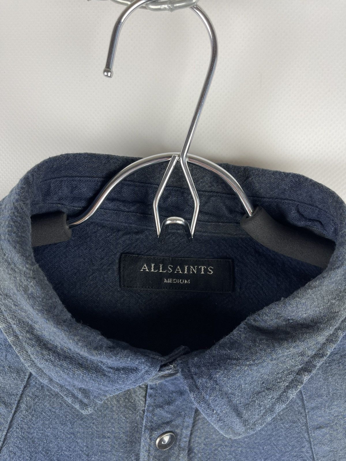 Allsaints Allsaints Bigfork ls shirt flannel plaid travis Scott style Size US M / EU 48-50 / 2 - 7 Thumbnail