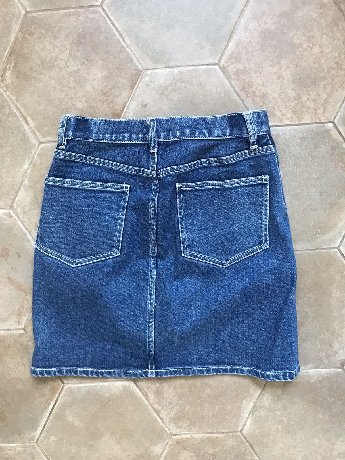 Designer × Lacoste LACOSTE DENIM SKIRT Size 27" / US 4 / IT 40 - 4 Thumbnail