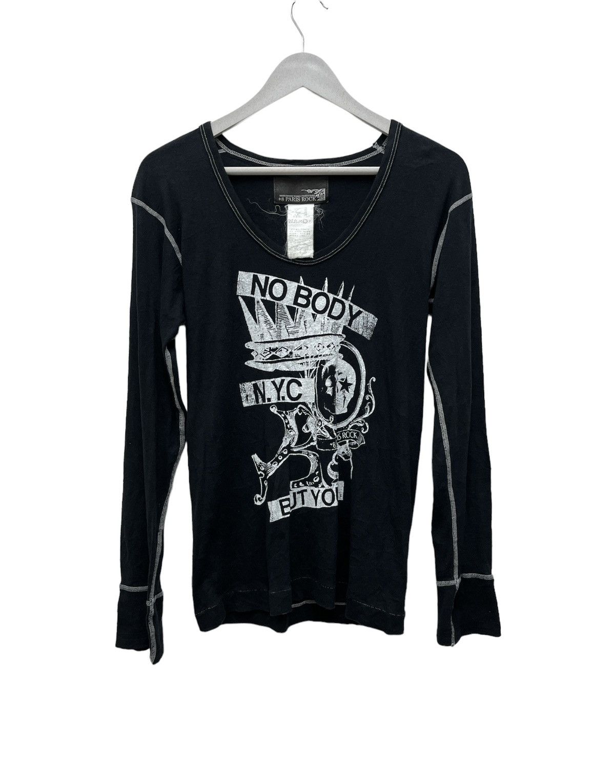 +8 Paris Rock NYC Skull Shirt