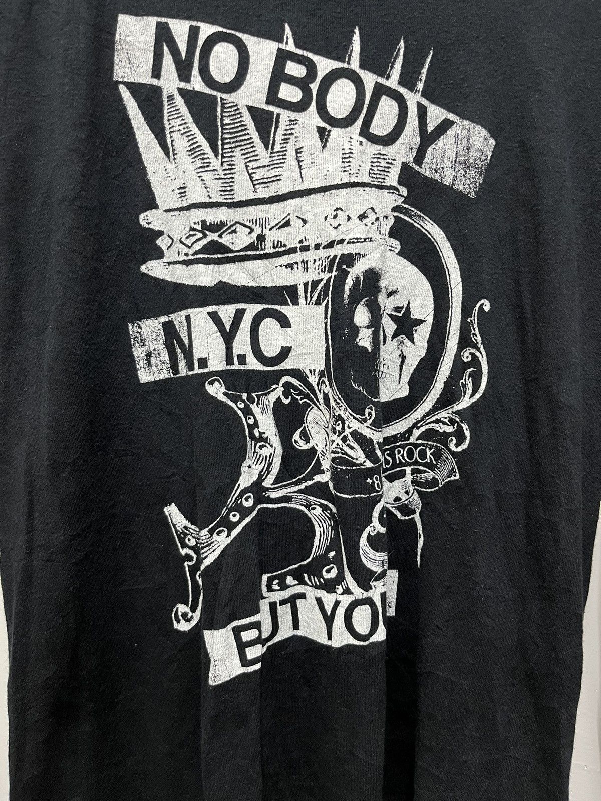 Japanese Brand +8 Paris Rock NYC Skull Shirt Size US M / EU 48-50 / 2 - 3 Thumbnail