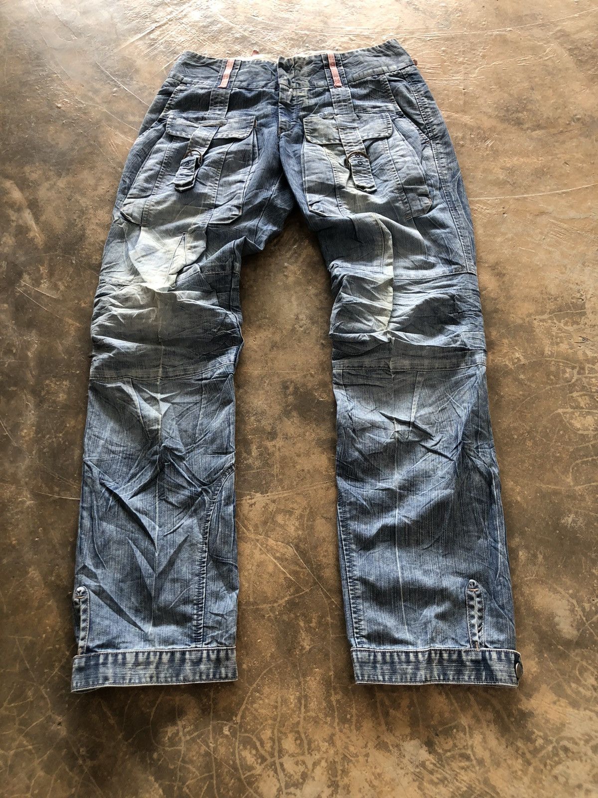Designer × Marithe + Francois Girbaud Marithe Francois Girbaud Cargo Pants/Tactical Design Size US 30 / EU 46 - 4 Thumbnail