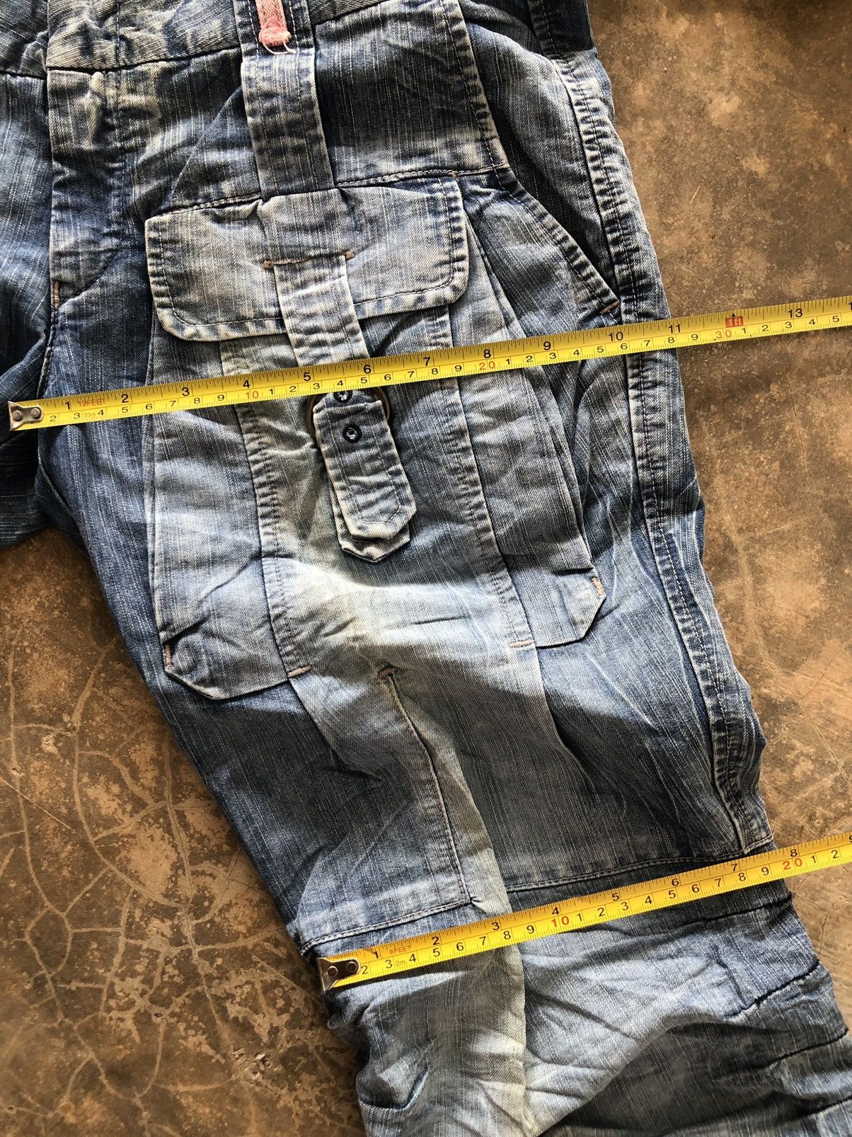Designer × Marithe + Francois Girbaud Marithe Francois Girbaud Cargo Pants/Tactical Design Size US 30 / EU 46 - 15 Thumbnail