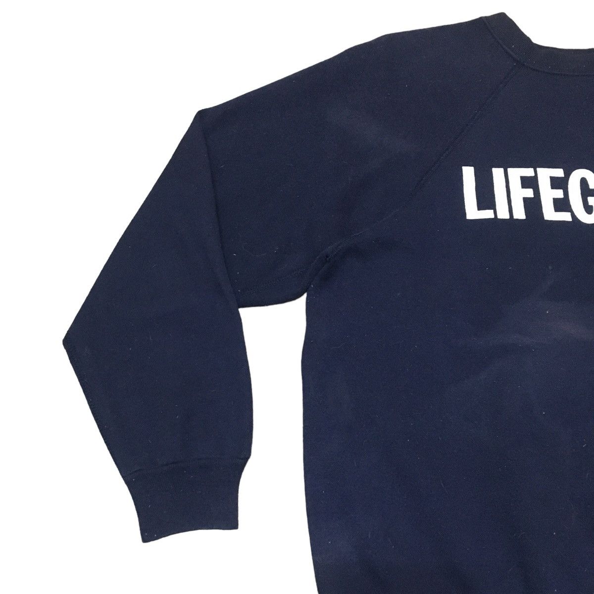 Vintage Rare Design Vintage LifeGuard Sweatshirt 1980s Size US XL / EU 56 / 4 - 3 Thumbnail