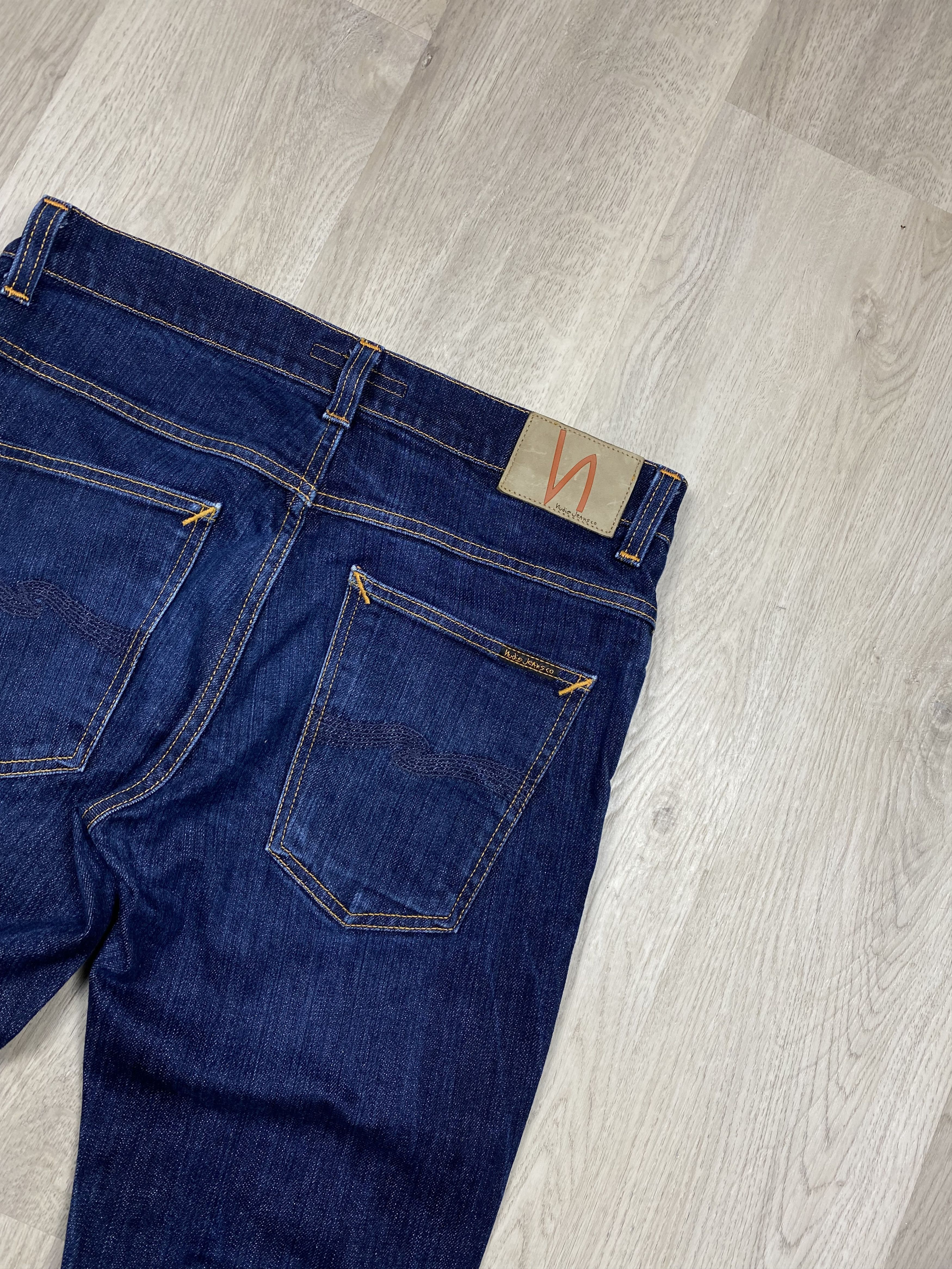 Nudie Jeans Nudie Jeans Grim Tim Mens Denim Pants Jeans Y2K Size US 34 / EU 50 - 2 Thumbnail