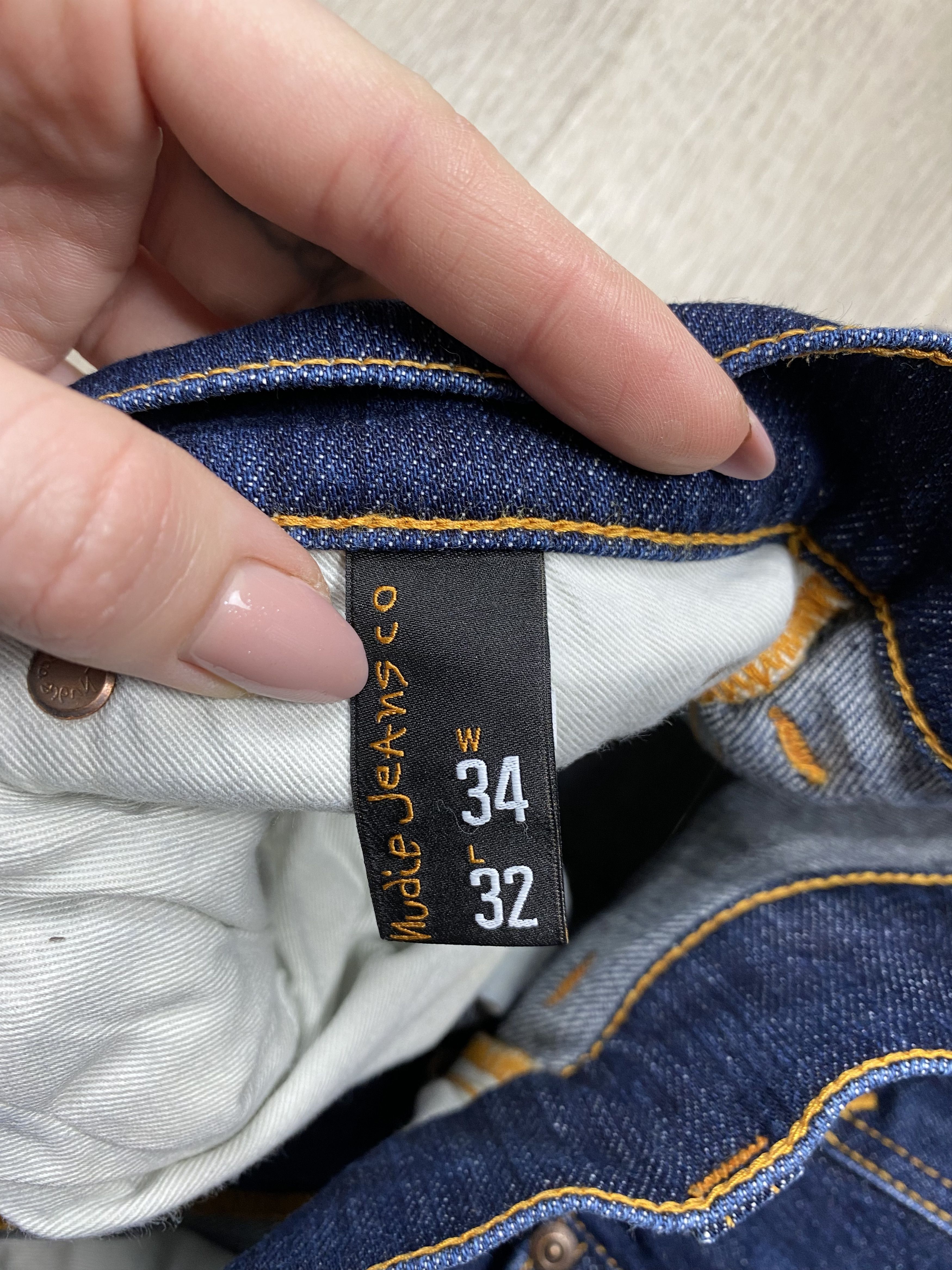 Nudie Jeans Nudie Jeans Grim Tim Mens Denim Pants Jeans Y2K Size US 34 / EU 50 - 8 Thumbnail
