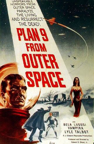 Expert Horror × Vintage VINTAGE PLAN 9 FROM OUTER SPACE BELA LUGOSI MOVIE TSHIRT Size US L / EU 52-54 / 3 - 5 Thumbnail