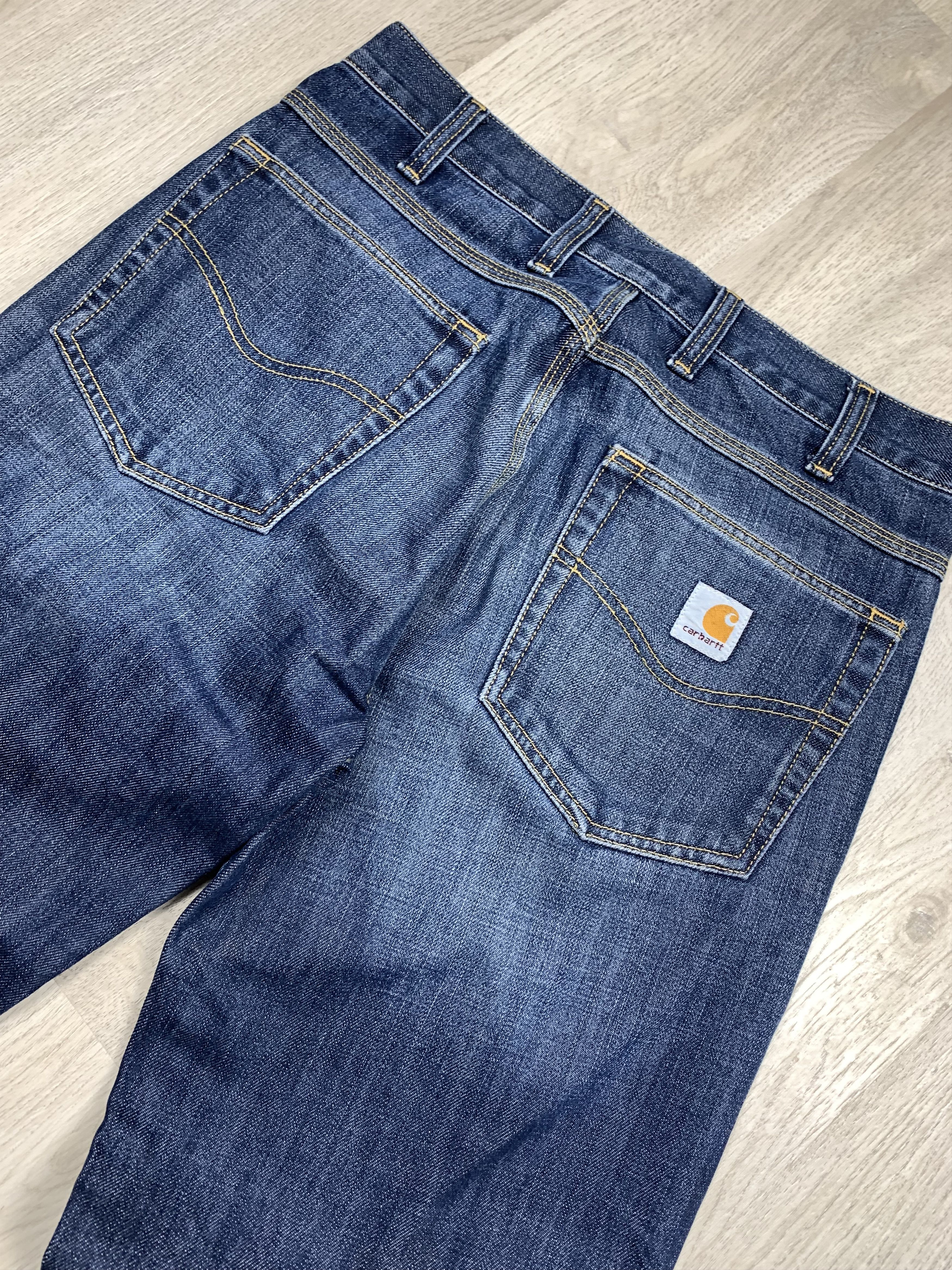 Carhartt Carhartt Vintage Mens Denim Pants Jeans Size US 32 / EU 48 - 2 Thumbnail