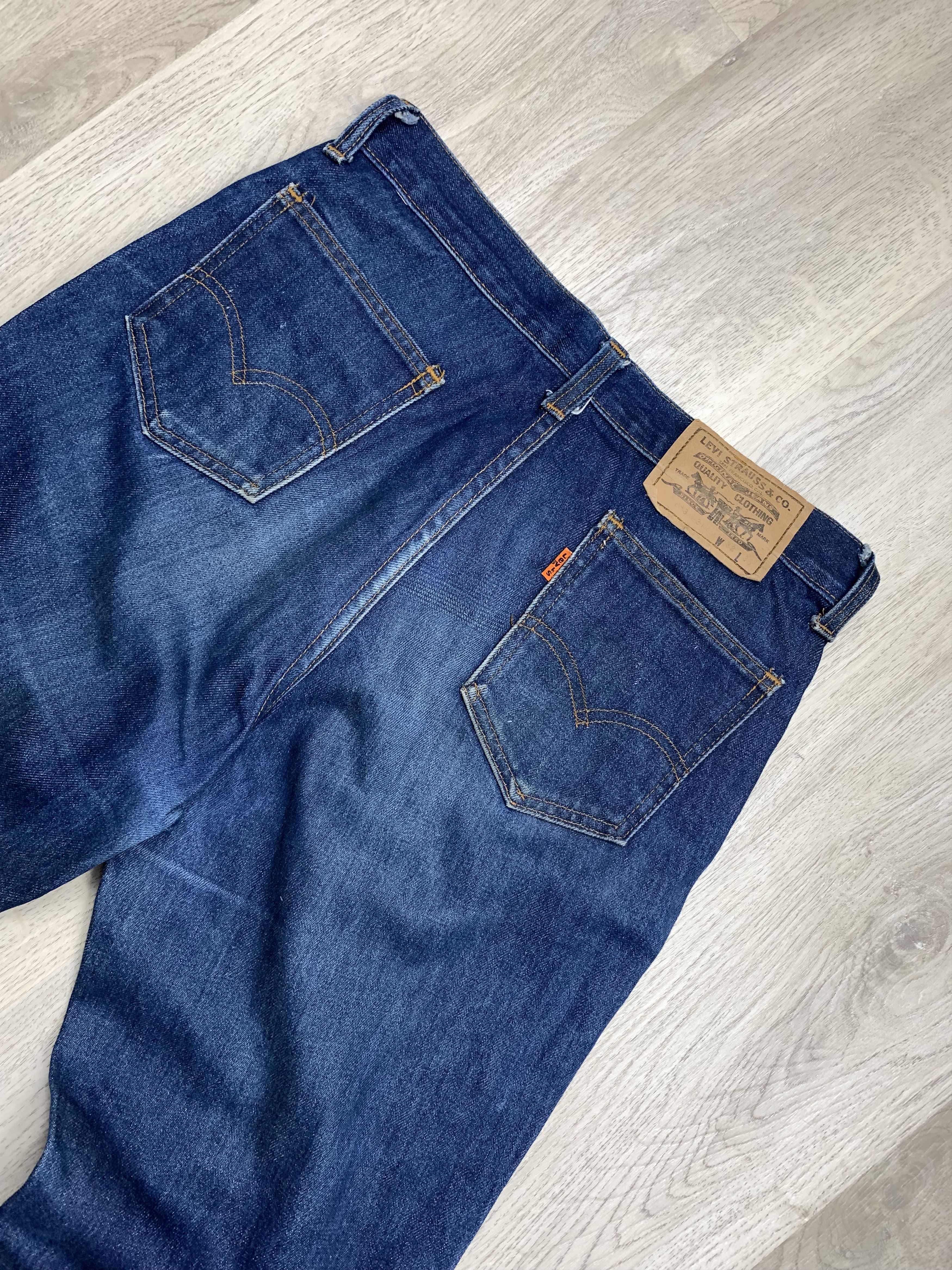 Levi's Levis 90s Vintage Orange Tab Denim Pants Jeans Size US 34 / EU 50 - 2 Thumbnail