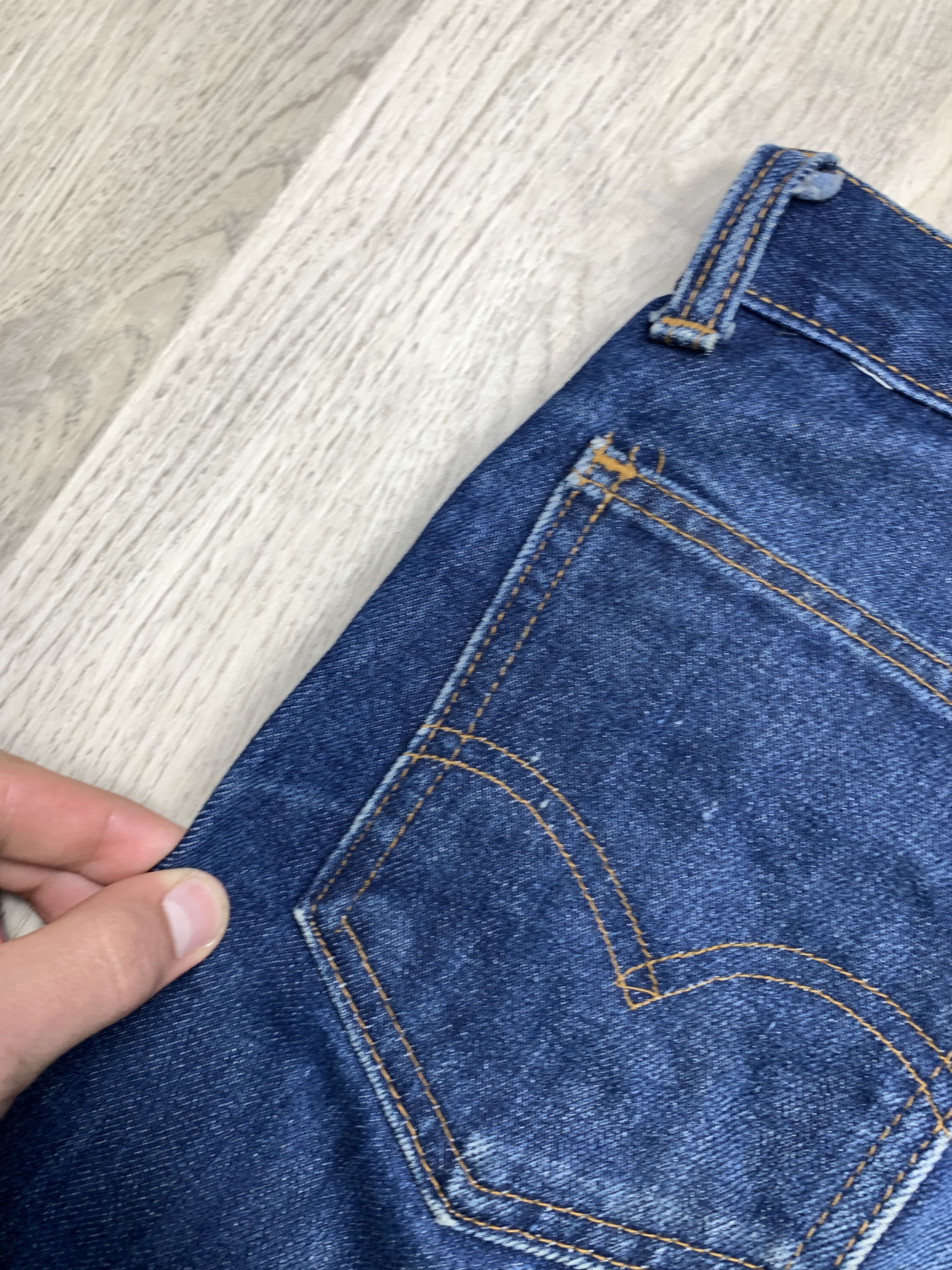 Levi's Levis 90s Vintage Orange Tab Denim Pants Jeans Size US 34 / EU 50 - 4 Thumbnail