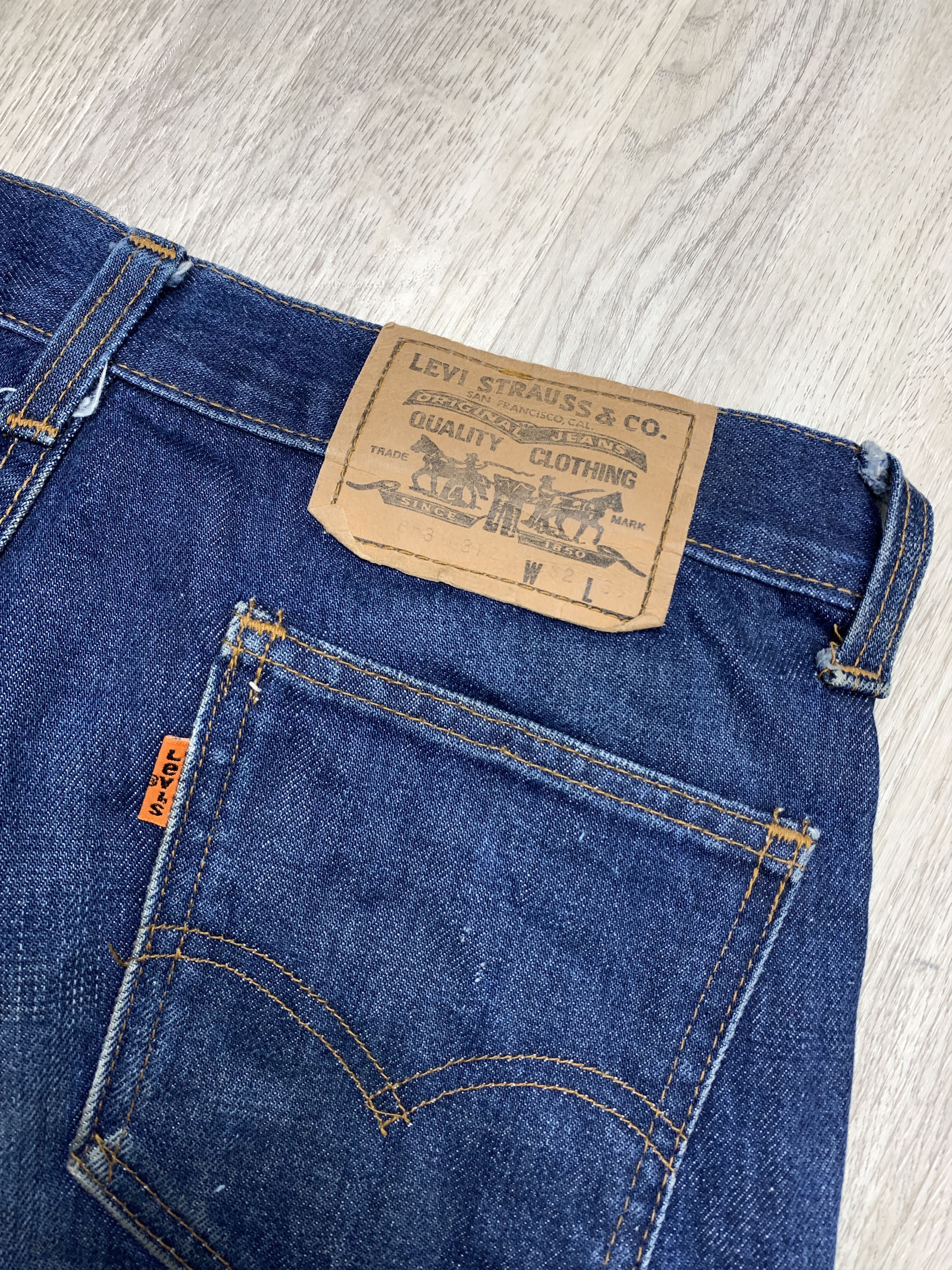 Levi's Levis 90s Vintage Orange Tab Denim Pants Jeans Size US 34 / EU 50 - 3 Thumbnail