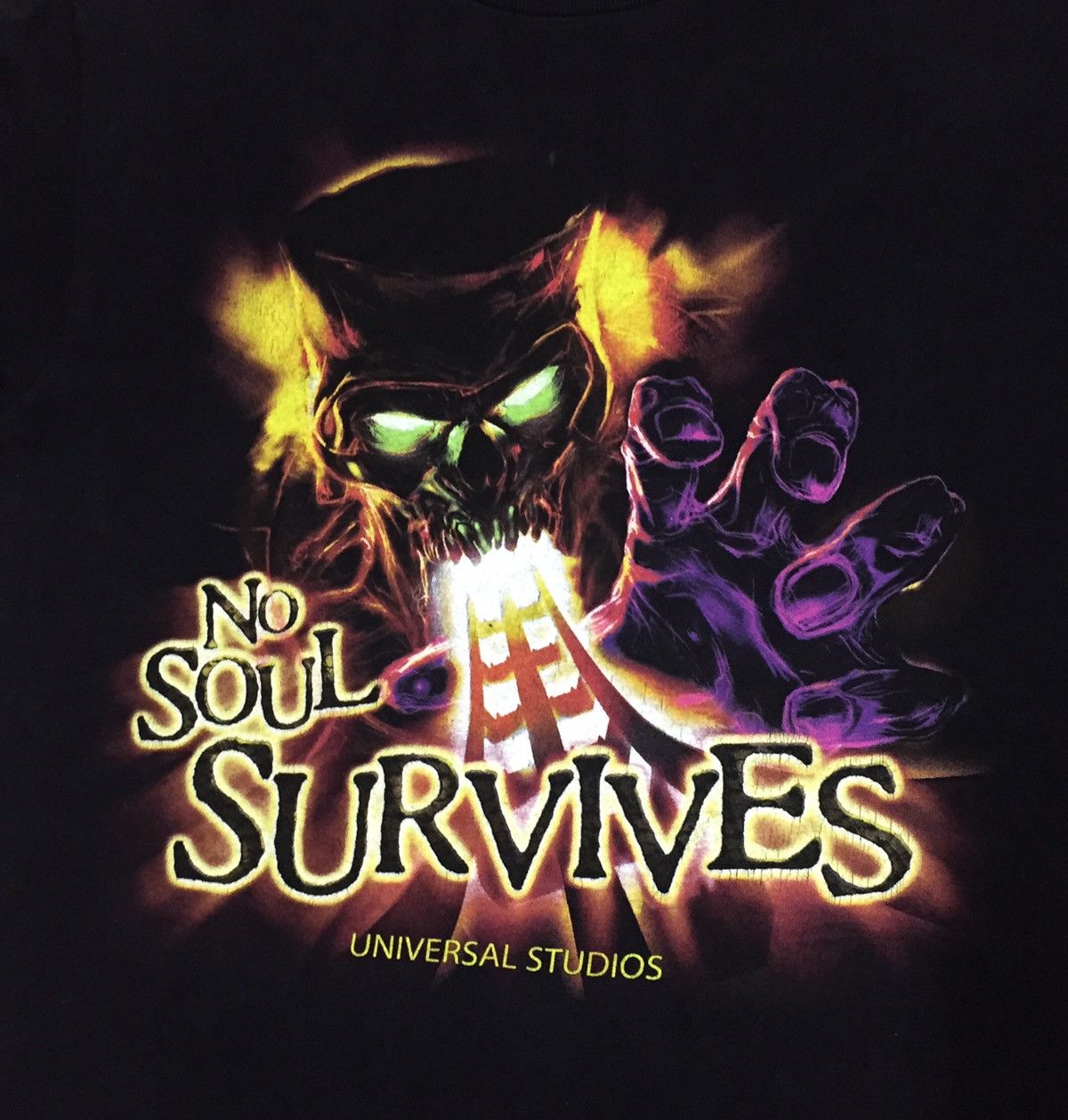 Universal Studios VINTAGE 00s REVENGE OF THE MUMMY ADVENTURE MOVIE TSHIRT Size US S / EU 44-46 / 1 - 4 Thumbnail