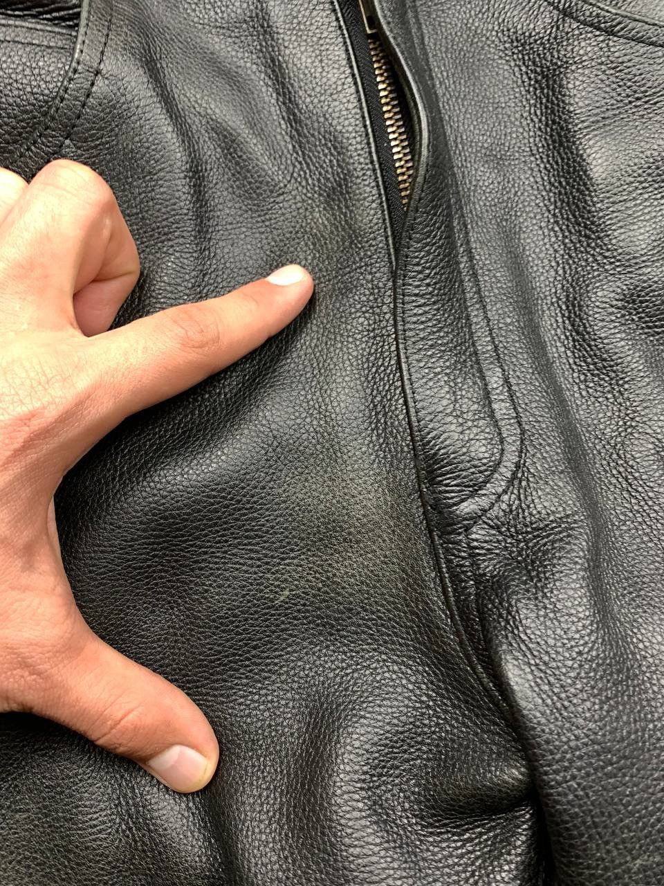 Genuine Leather Vintage Genuine Leather Pants Biker Motorcycle Size US 30 / EU 46 - 9 Thumbnail
