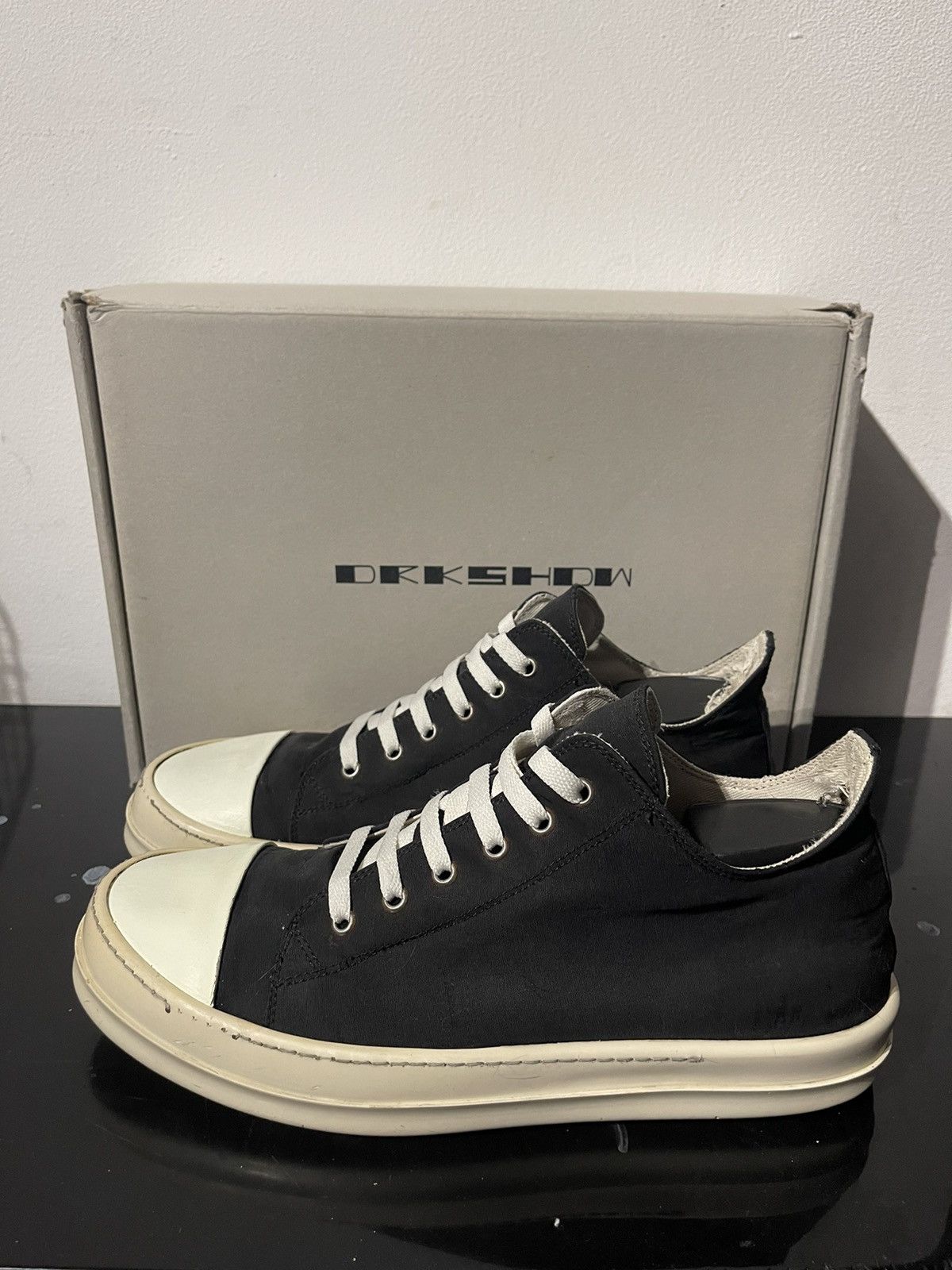 Rick Owens Drkshdw 2019 Nylon Ramones Low