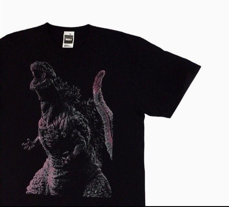 Anime VINTAGE GODZILLA 1st HORROR SCIENCE ACTION MOVIE TSHIRT Size US L / EU 52-54 / 3 - 2 Thumbnail