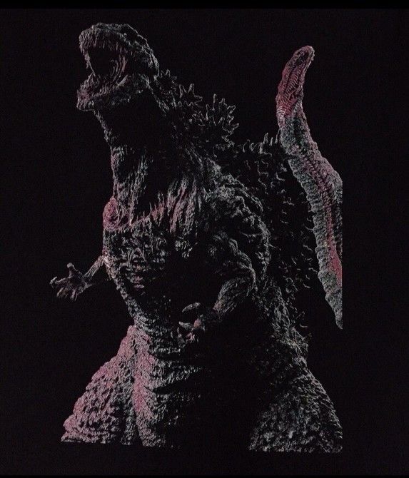 Anime VINTAGE GODZILLA 1st HORROR SCIENCE ACTION MOVIE TSHIRT Size US L / EU 52-54 / 3 - 4 Thumbnail