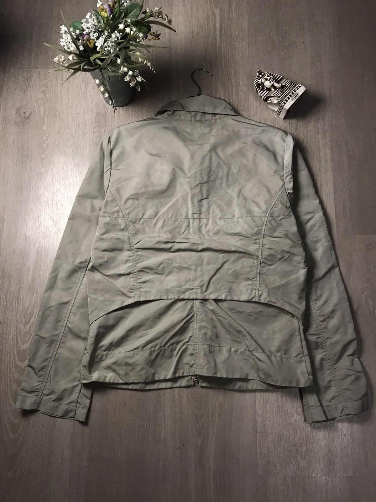 Diesel × Vintage Diesel vintage Bomber Nylon bondage jacket Size L / US 10 / IT 46 - 15 Thumbnail