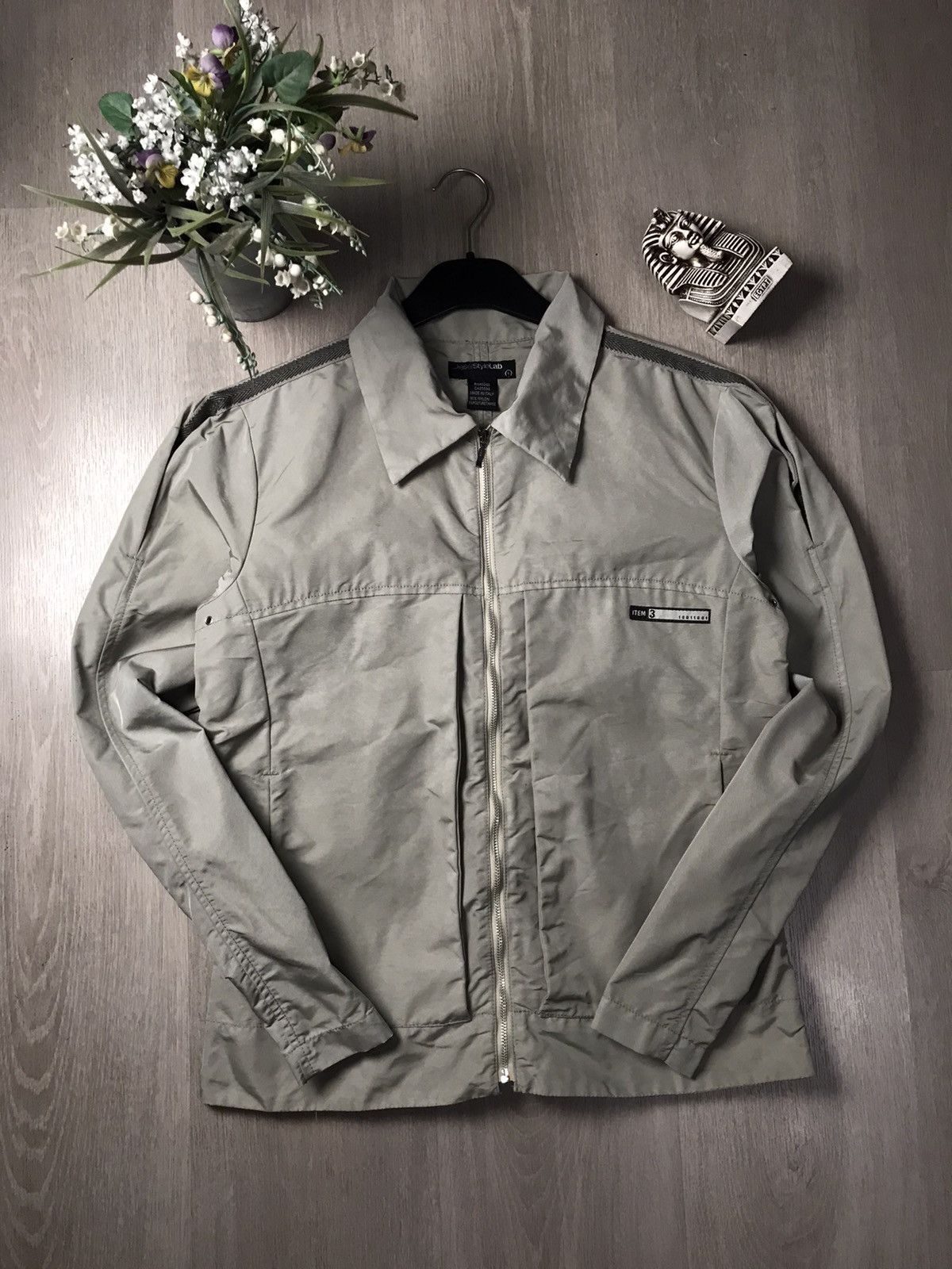Diesel × Vintage Diesel vintage Bomber Nylon bondage jacket Size L / US 10 / IT 46 - 1 Thumbnail