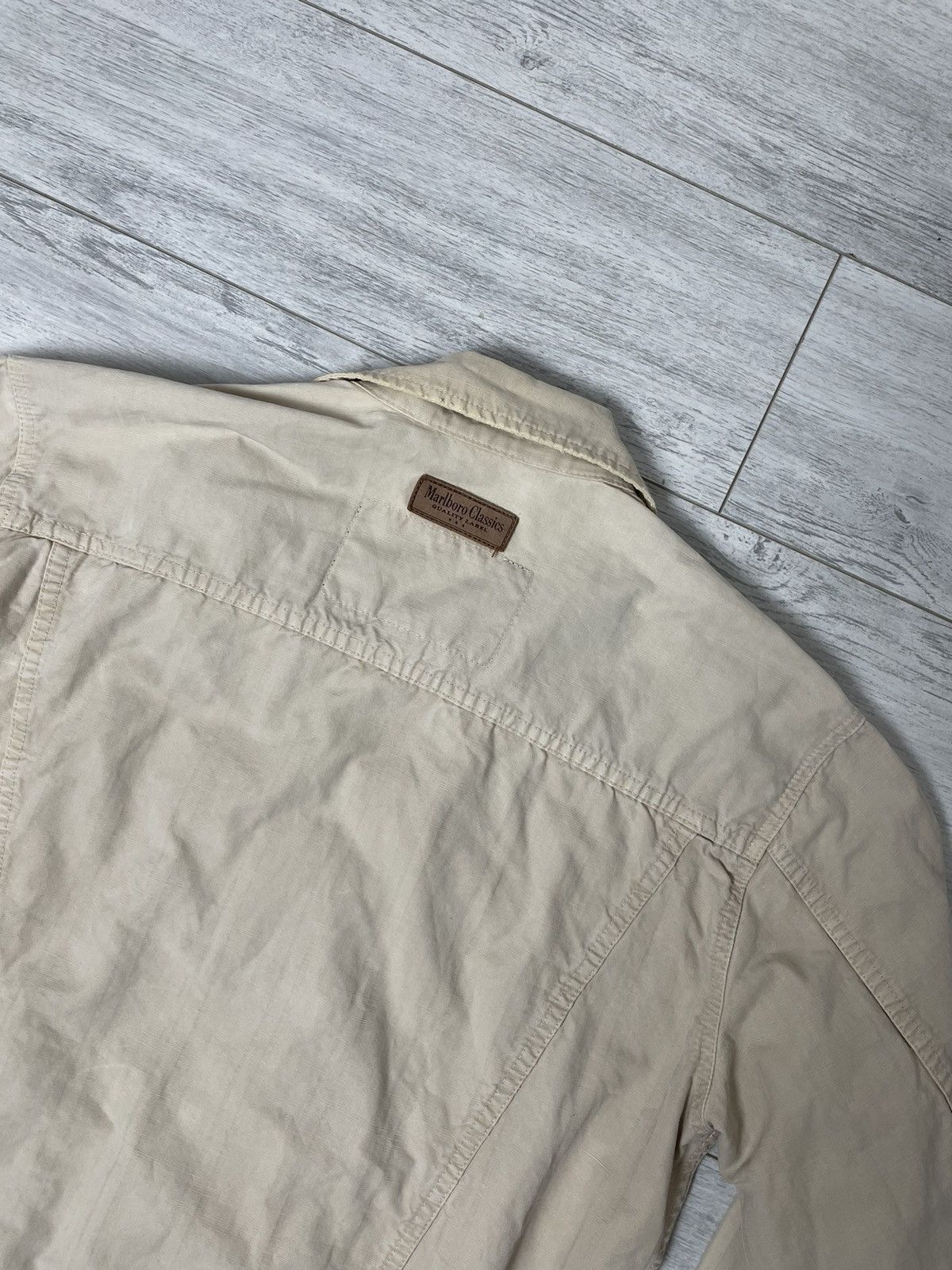 Marlboro × Marlboro Classics × Vintage Marlboro Classic Multi pocket Light Jacket vintage Size US L / EU 52-54 / 3 - 11 Thumbnail