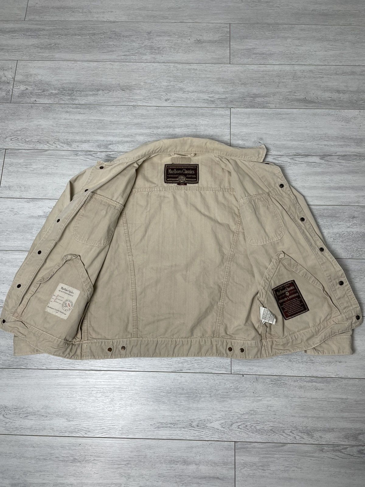 Marlboro × Marlboro Classics × Vintage Marlboro Classic Multi pocket Light Jacket vintage Size US L / EU 52-54 / 3 - 21 Thumbnail