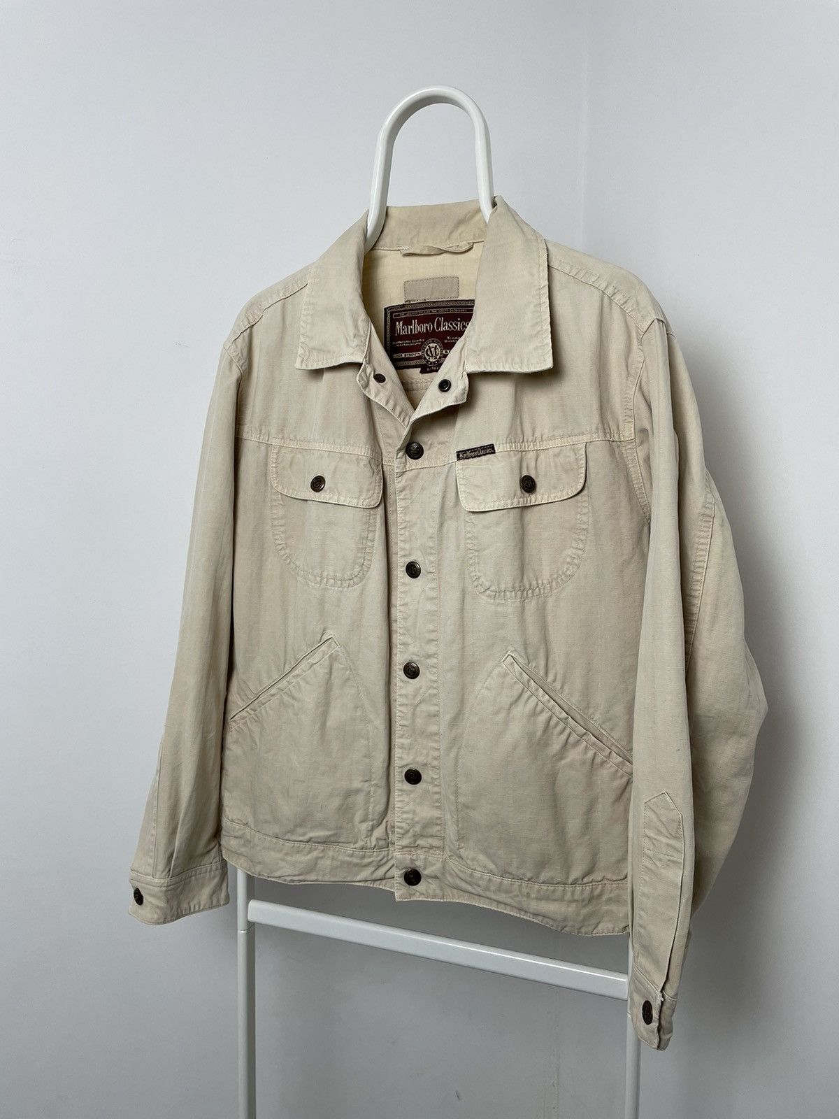 Marlboro × Marlboro Classics × Vintage Marlboro Classic Multi pocket Light Jacket vintage Size US L / EU 52-54 / 3 - 22 Thumbnail