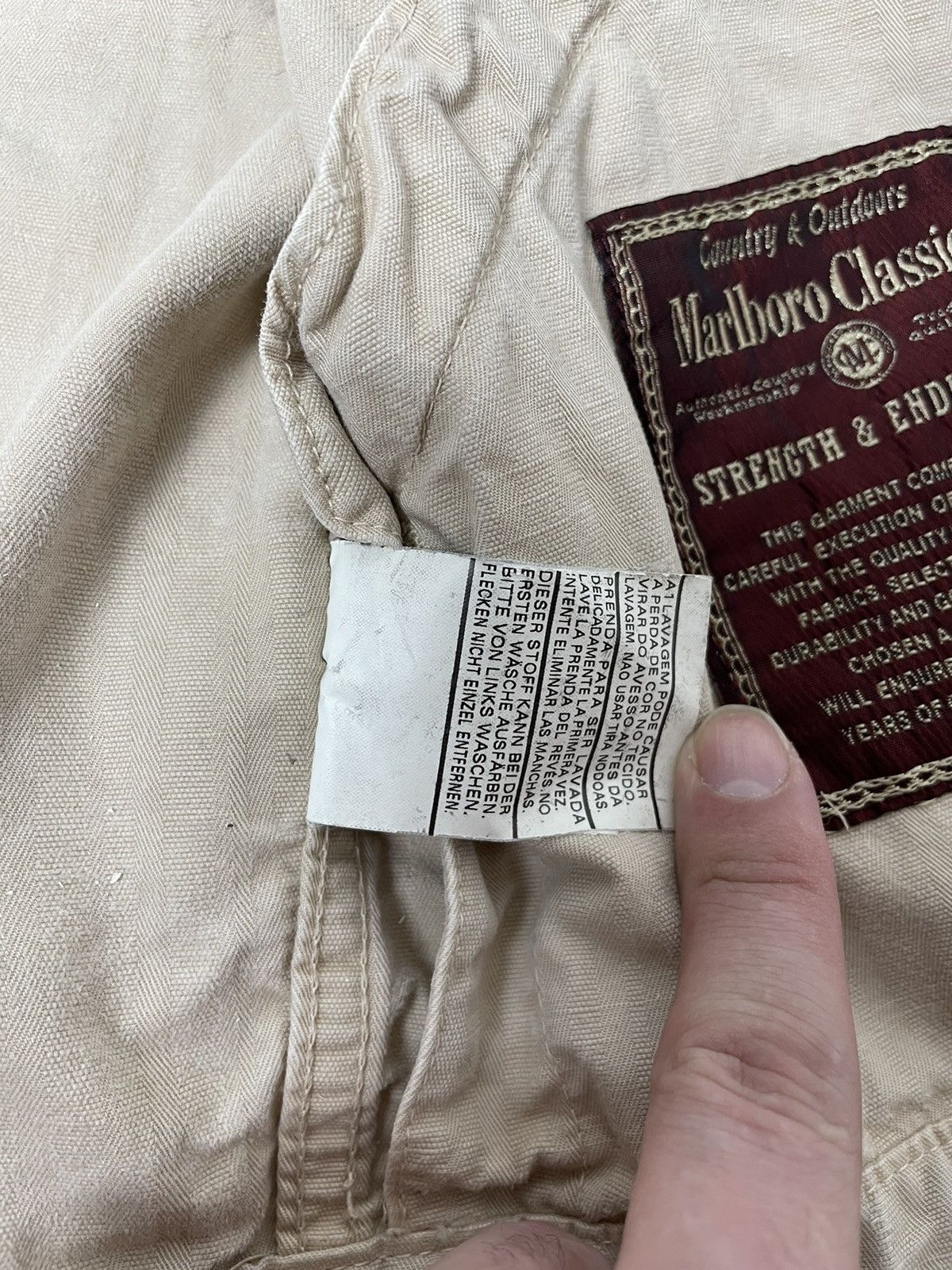 Marlboro × Marlboro Classics × Vintage Marlboro Classic Multi pocket Light Jacket vintage Size US L / EU 52-54 / 3 - 18 Thumbnail