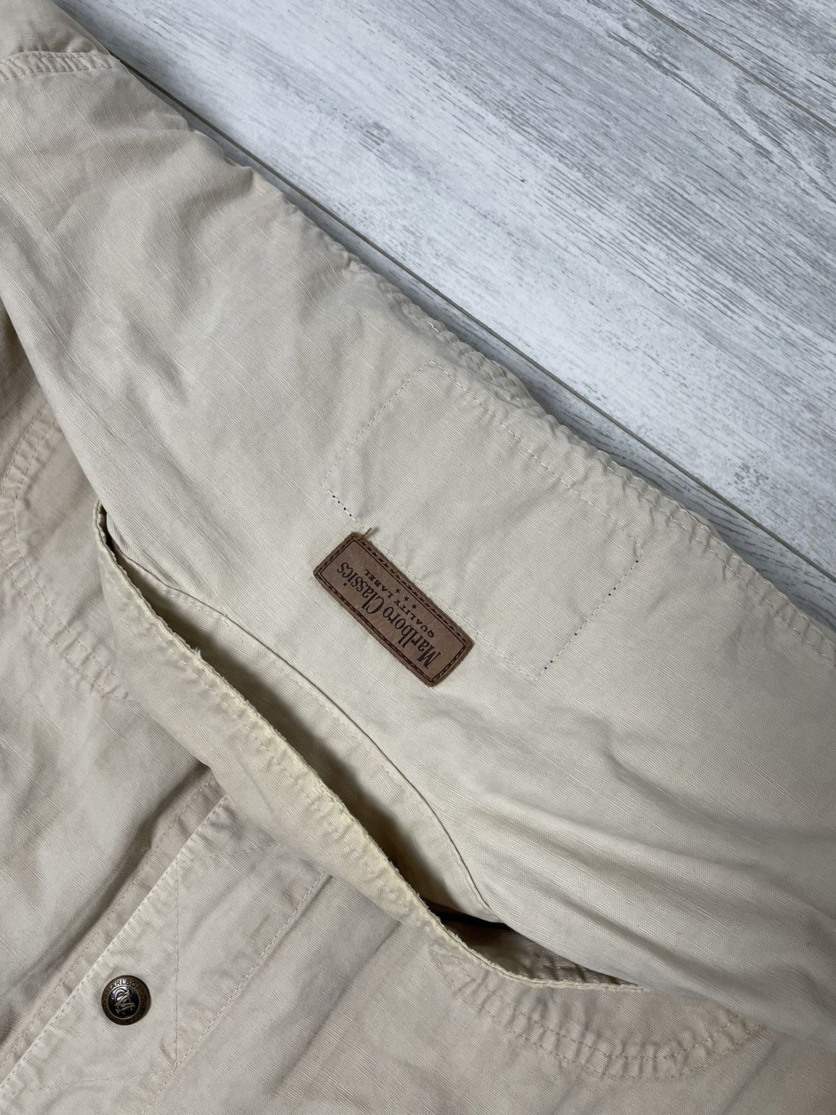 Marlboro × Marlboro Classics × Vintage Marlboro Classic Multi pocket Light Jacket vintage Size US L / EU 52-54 / 3 - 9 Thumbnail