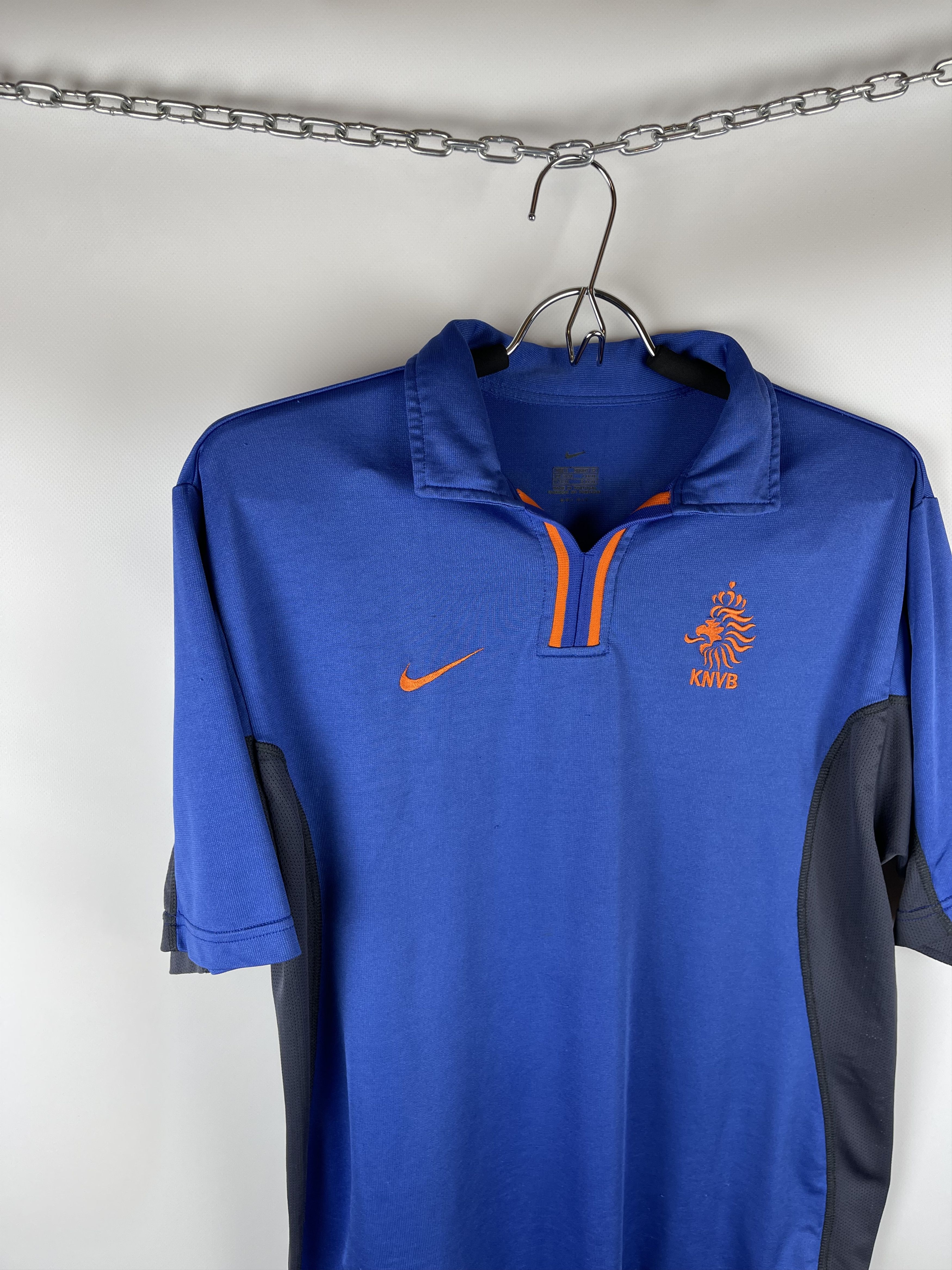 Nike Nike Netherlands 2000 02 away #10 Ruud v.Nistelrooy soccer Size US S / EU 44-46 / 1 - 2 Thumbnail