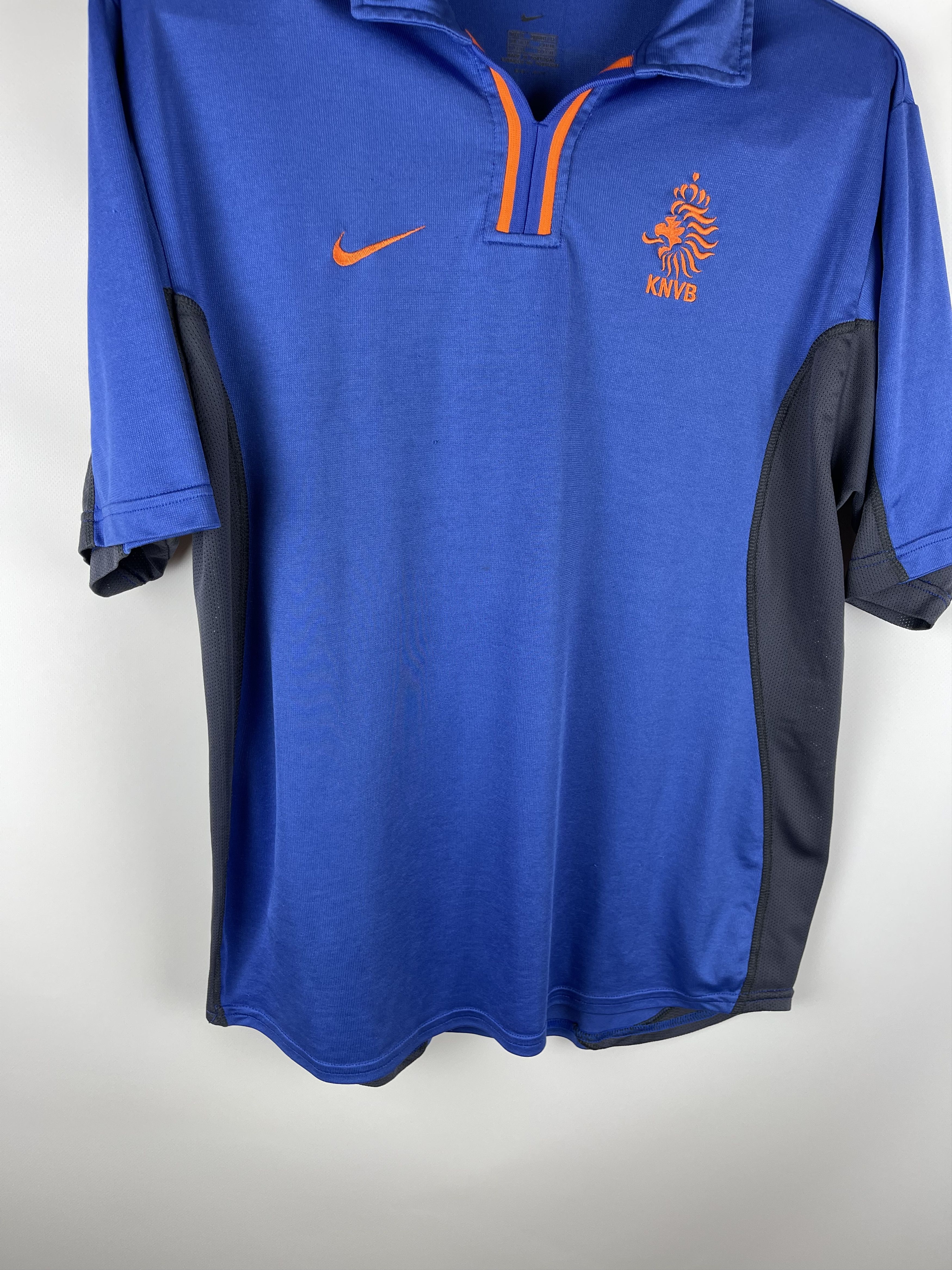 Nike Nike Netherlands 2000 02 away #10 Ruud v.Nistelrooy soccer Size US S / EU 44-46 / 1 - 3 Thumbnail