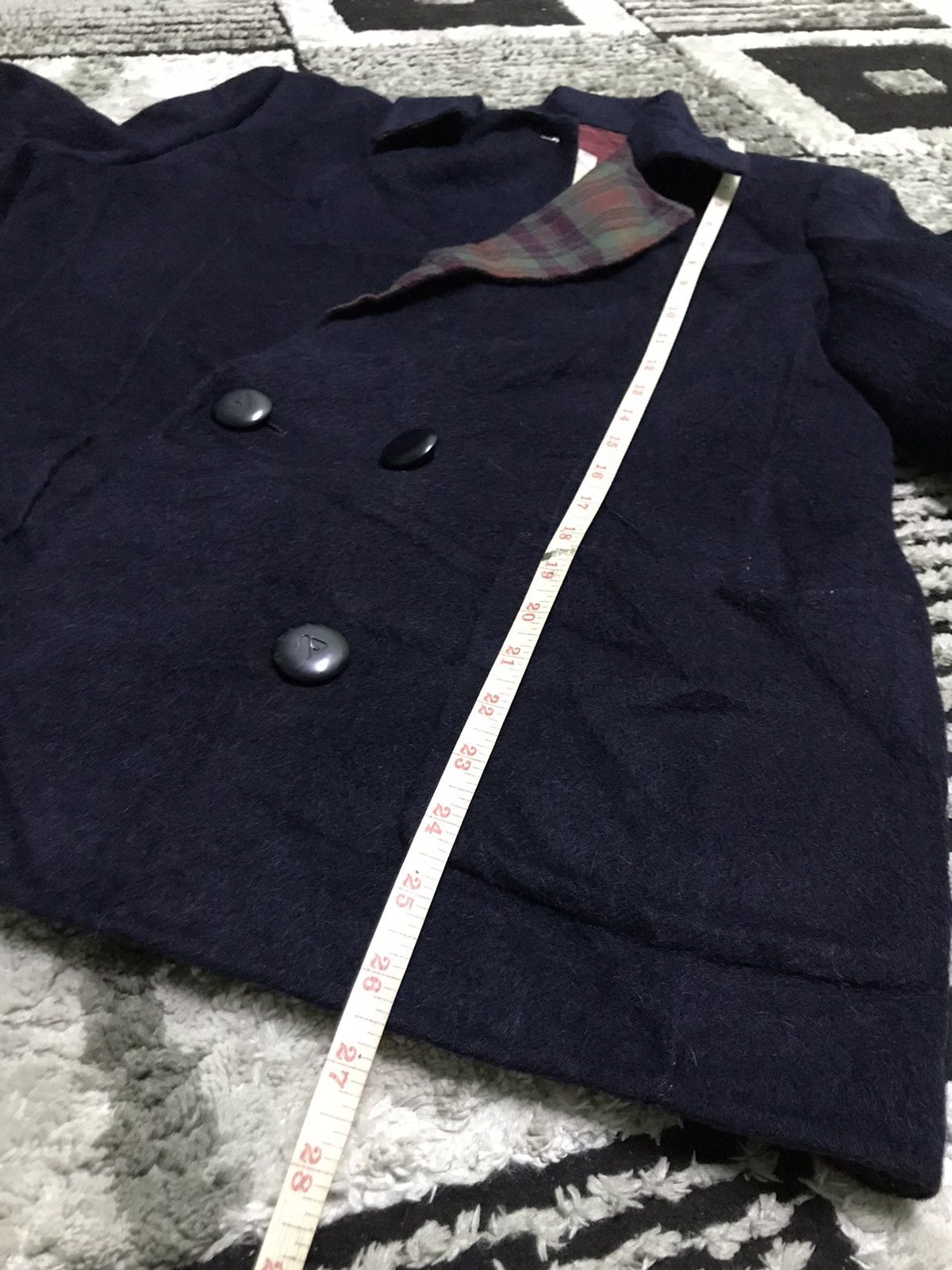 Aquascutum Aquascustum double breast fleece jacket Size US M / EU 48-50 / 2 - 9 Thumbnail