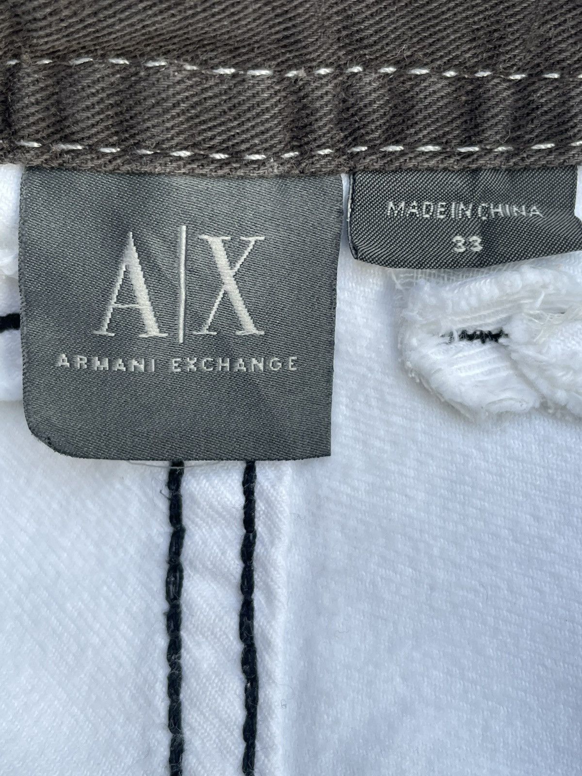 Armani Exchange Armani Exchange Custom Stud Denim Size US 33 - 18 Thumbnail