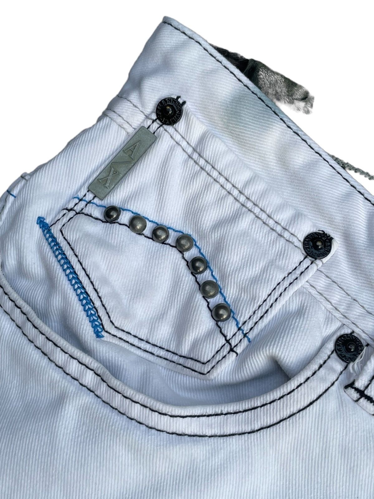 Armani Exchange Armani Exchange Custom Stud Denim Size US 33 - 9 Thumbnail