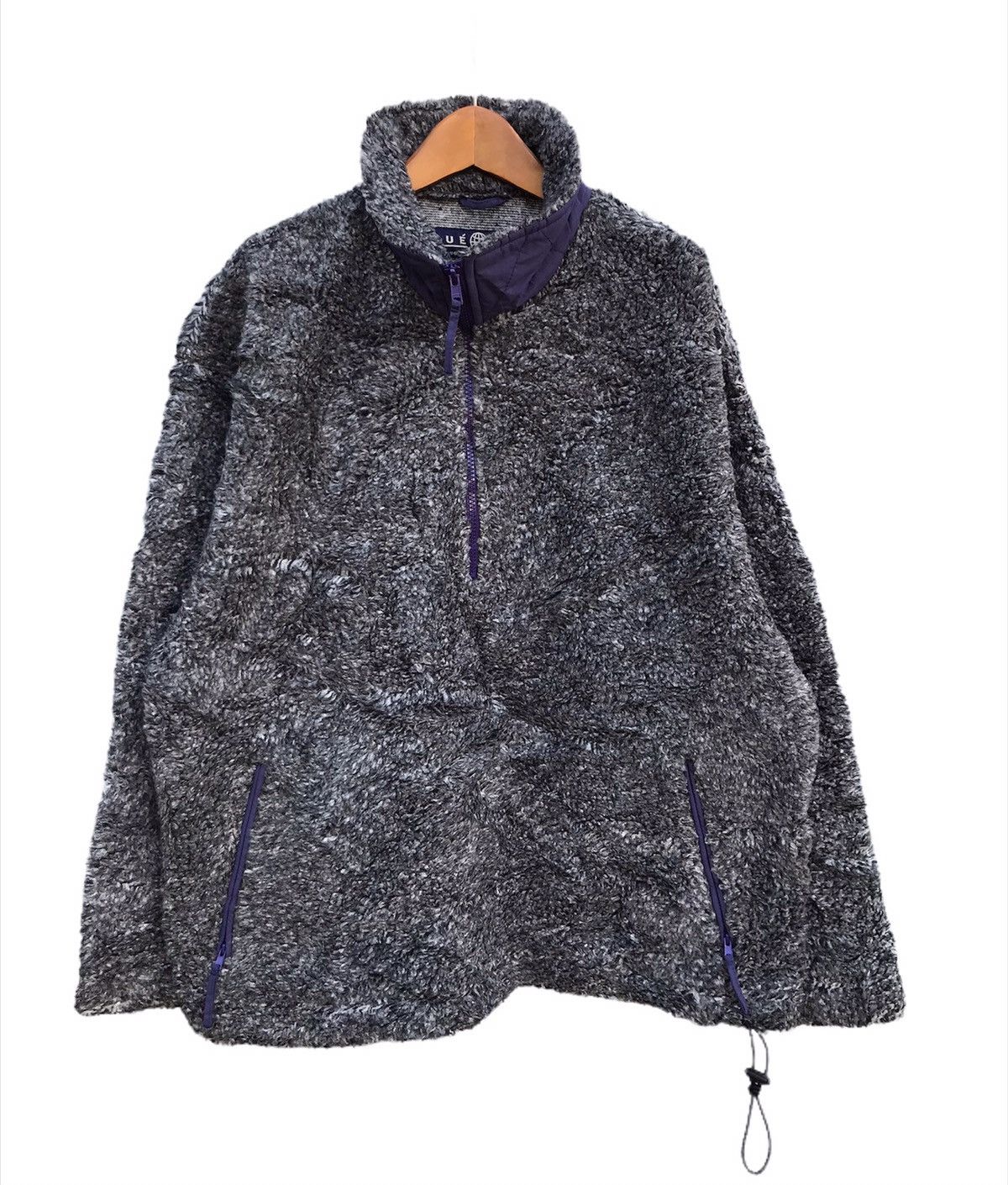 Japanese Brand Que pasa anorak deep pile fleece jacket Size US L / EU 52-54 / 3 - 1 Thumbnail