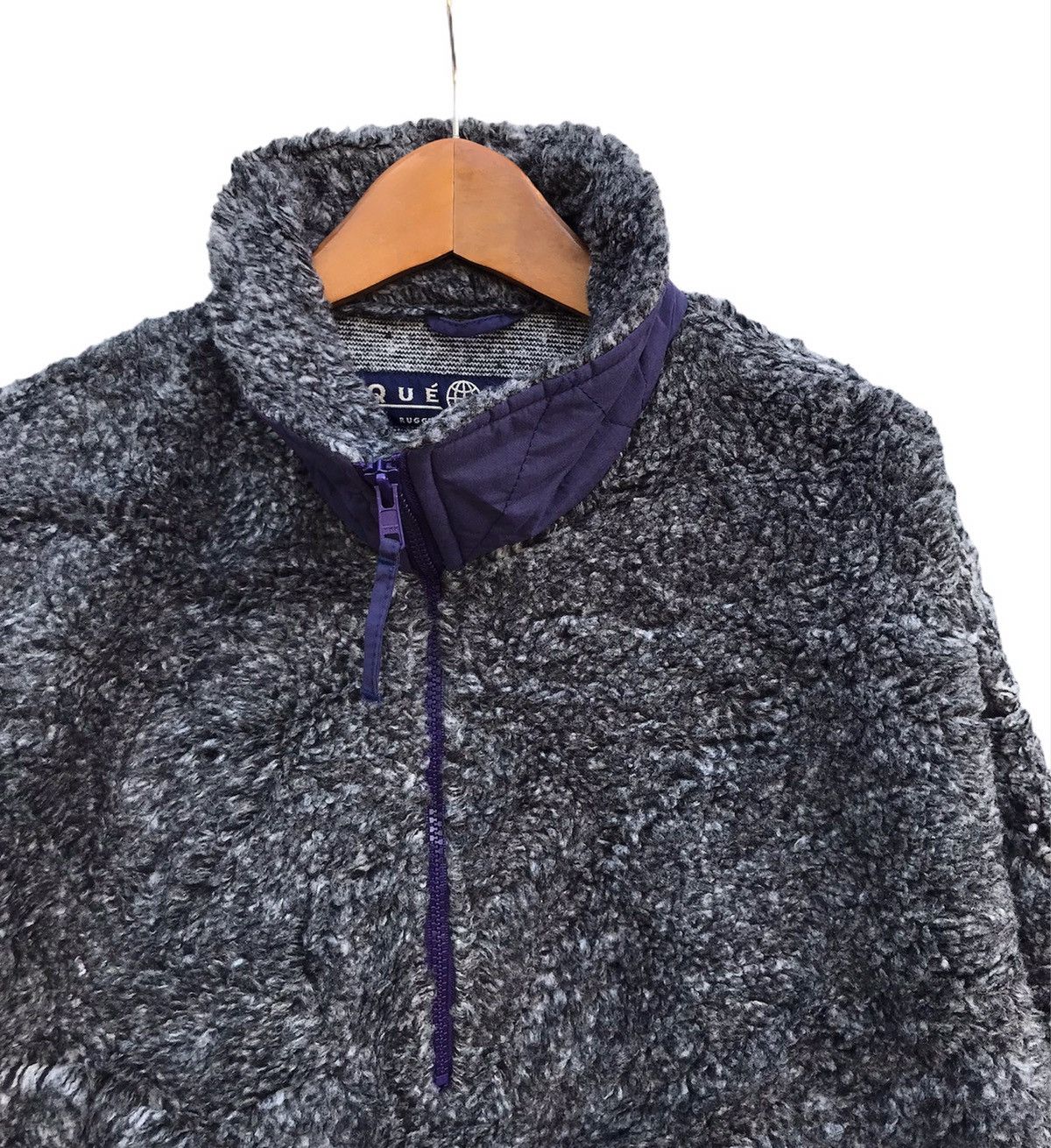 Japanese Brand Que pasa anorak deep pile fleece jacket Size US L / EU 52-54 / 3 - 2 Thumbnail
