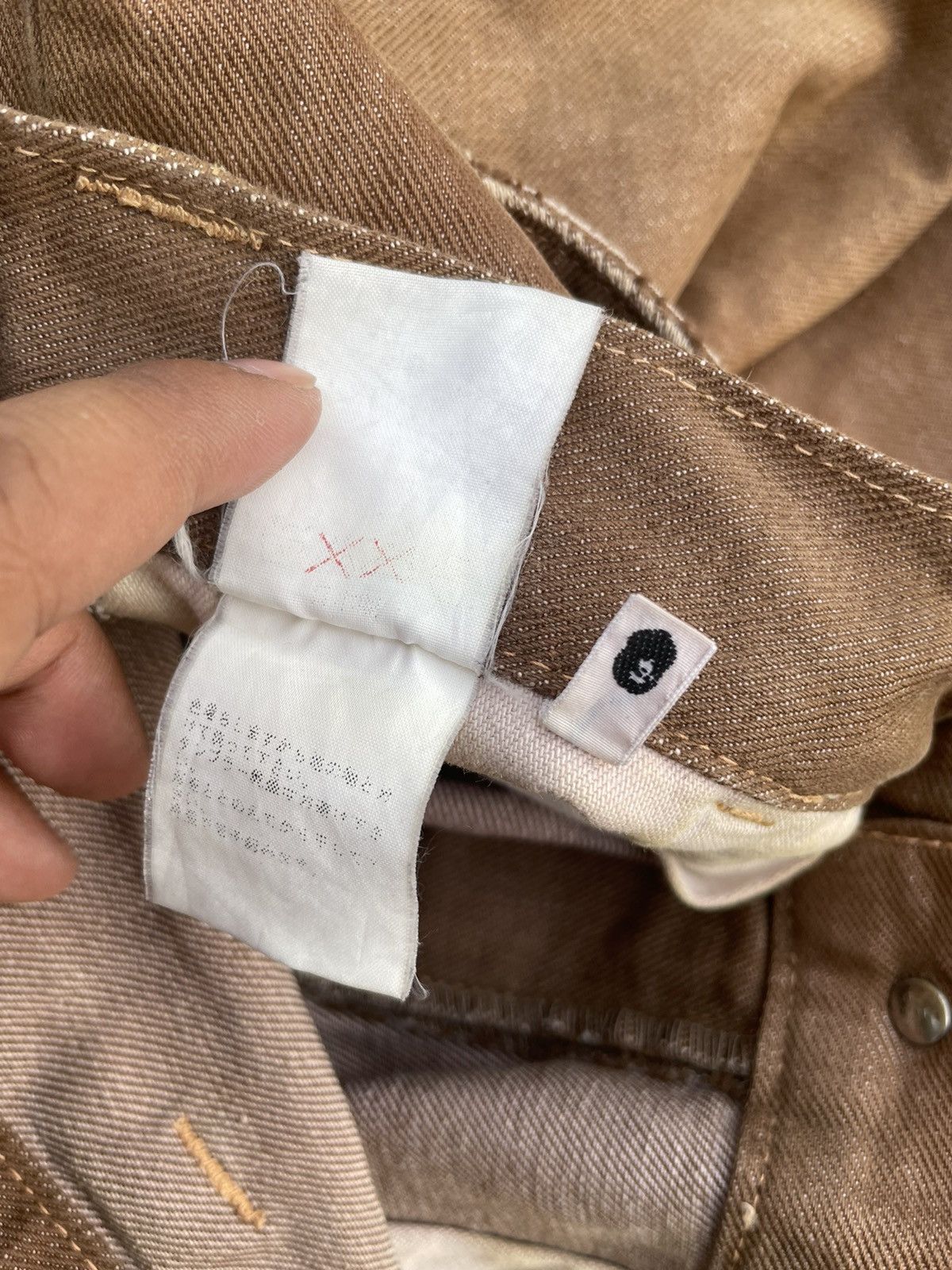 Bape Vintage Bape Carpenter Selvedge Denim Size US 32 / EU 48 - 14 Thumbnail
