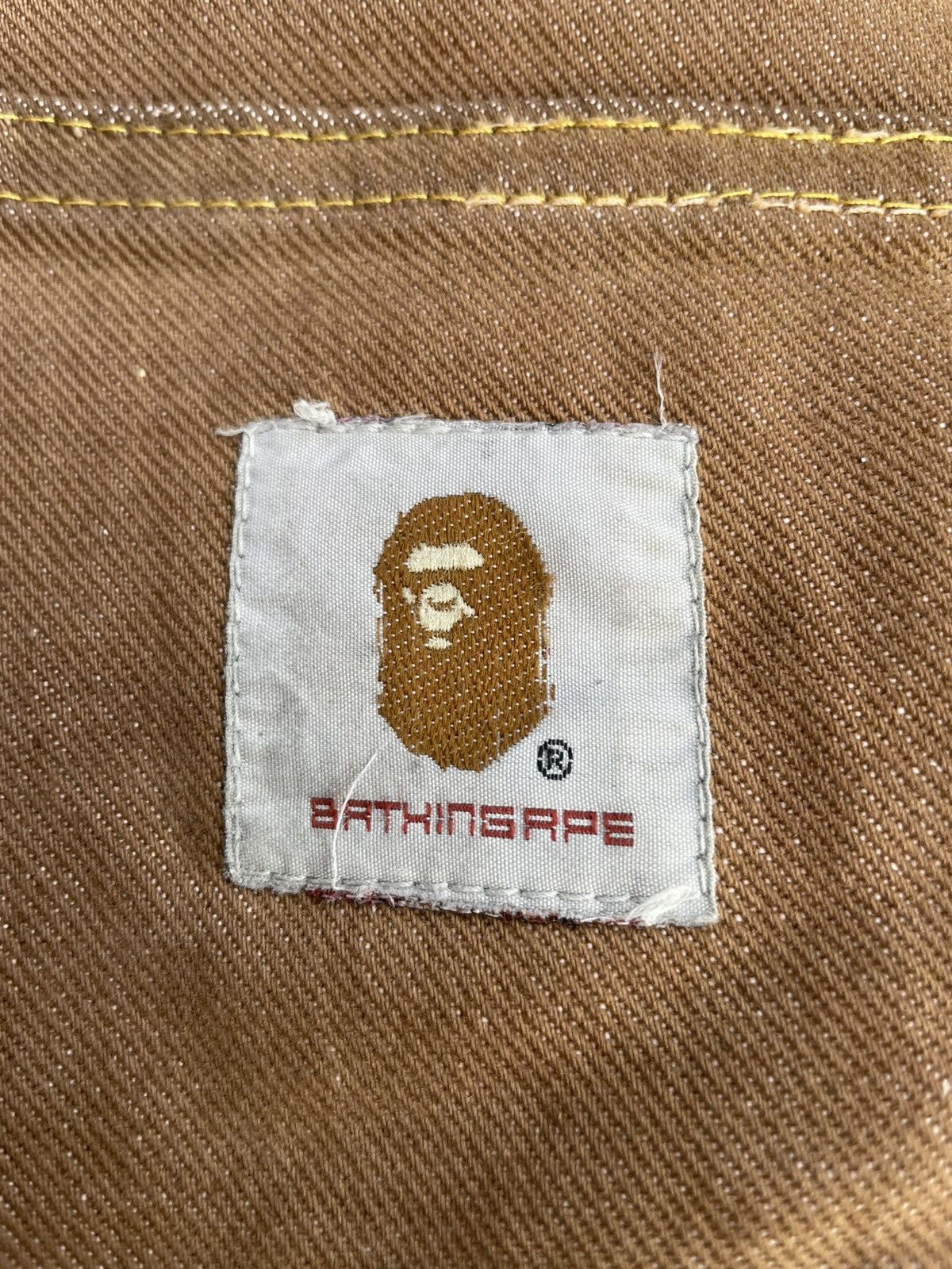 Bape Vintage Bape Carpenter Selvedge Denim Size US 32 / EU 48 - 13 Thumbnail
