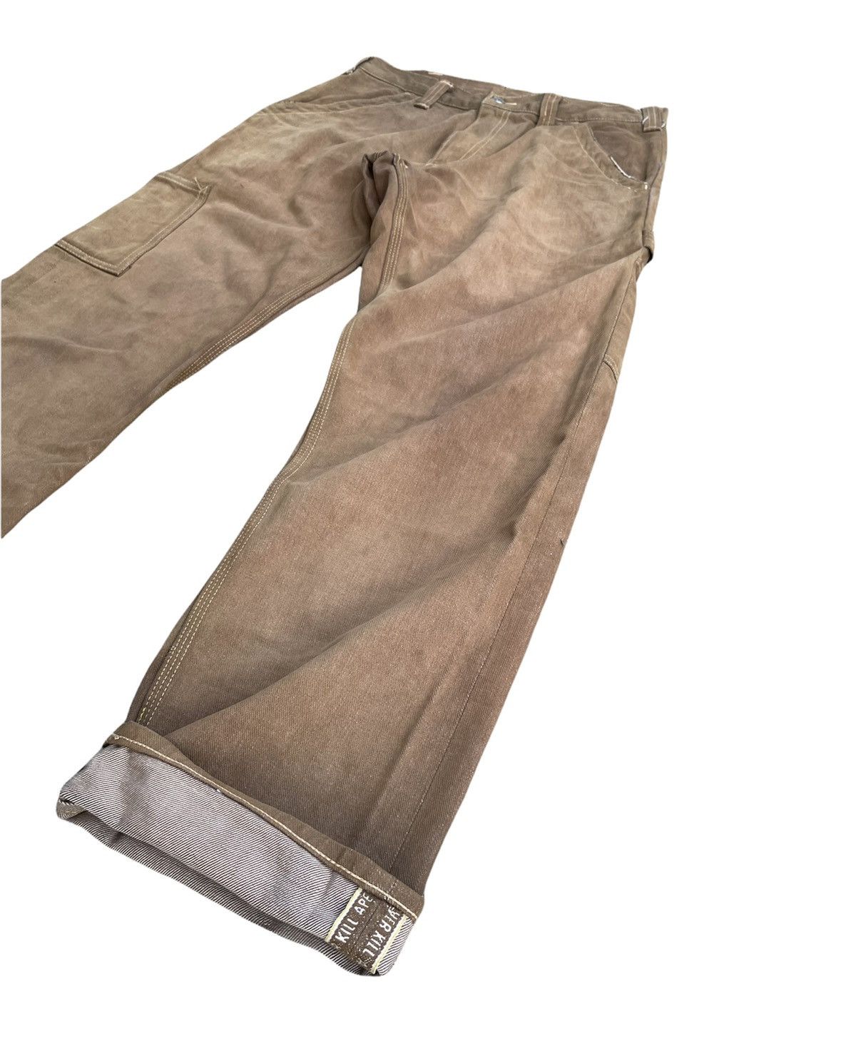 Bape Vintage Bape Carpenter Selvedge Denim Size US 32 / EU 48 - 2 Thumbnail