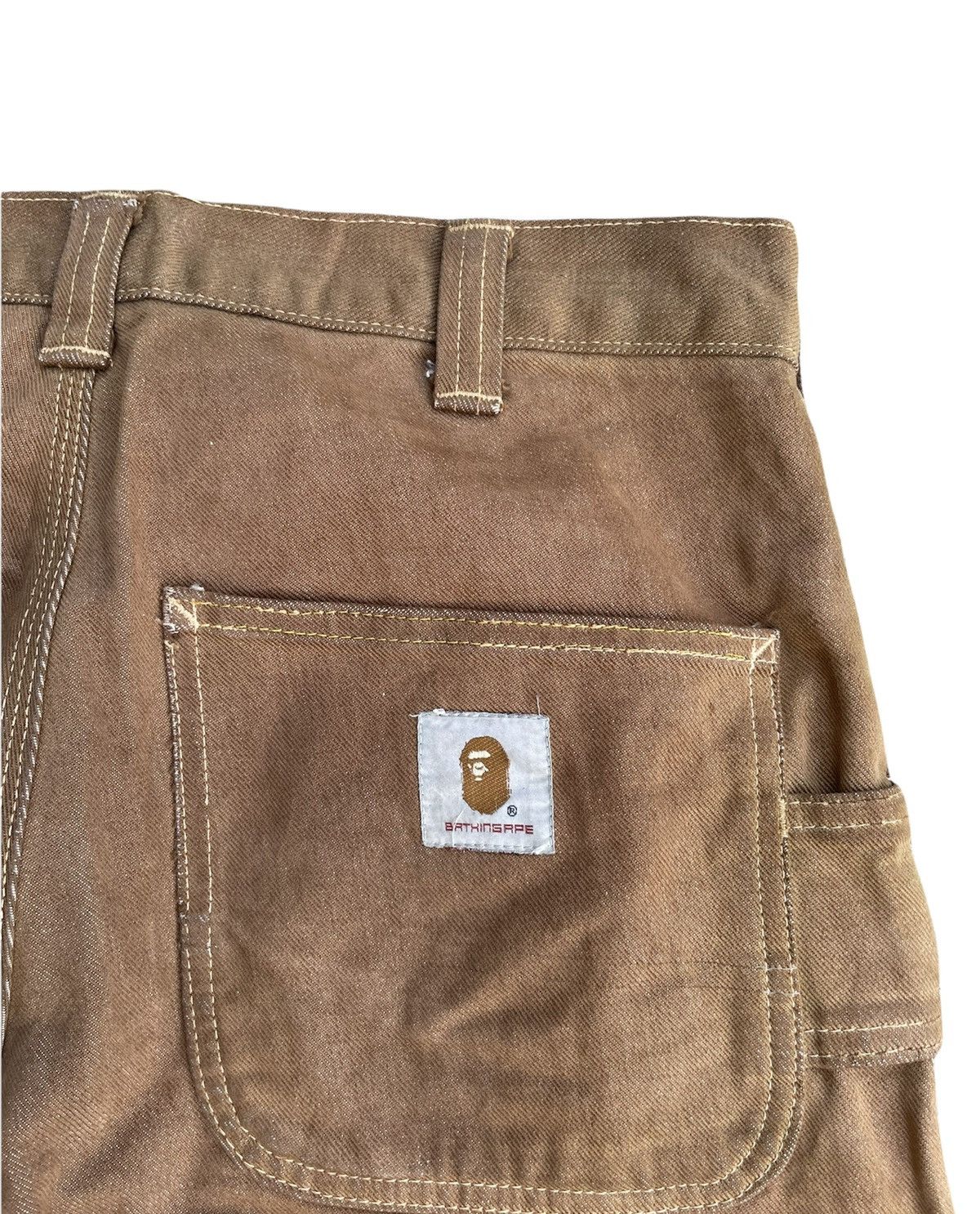 Bape Vintage Bape Carpenter Selvedge Denim Size US 32 / EU 48 - 10 Thumbnail