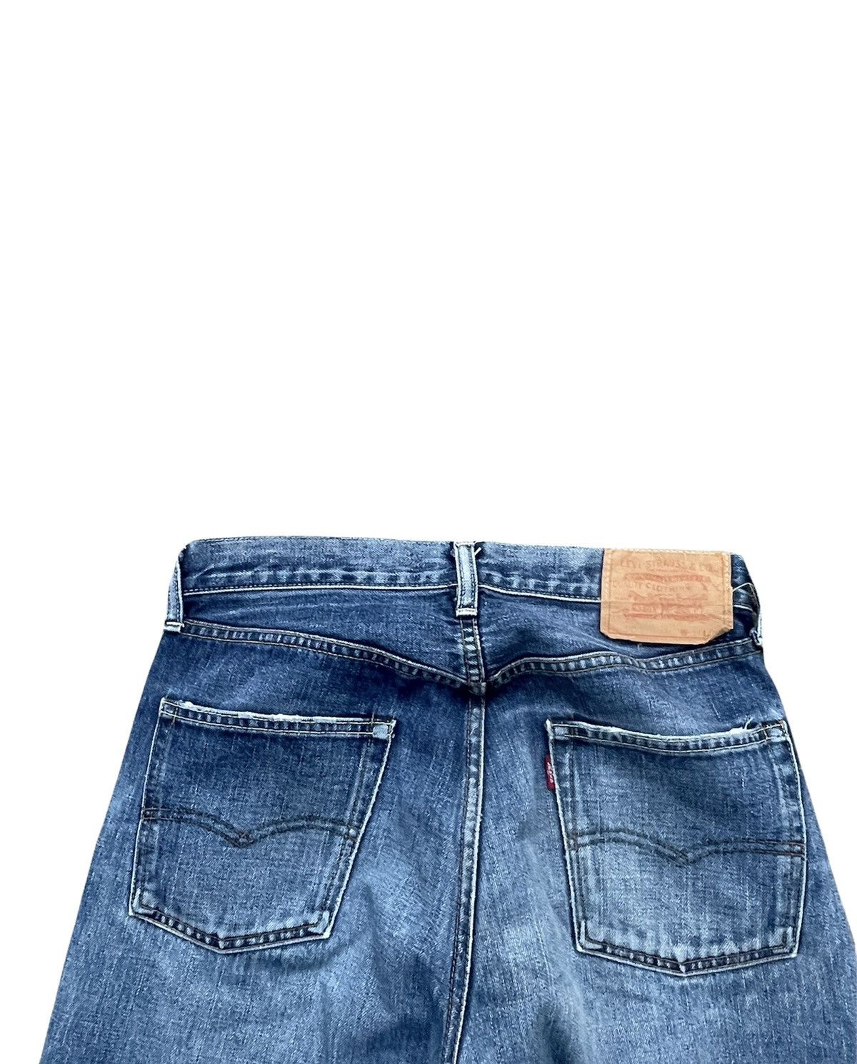 Levi's Vintage Levi’s 501 E 1966 2006 Aging Wash Distressed Size US 30 / EU 46 - 9 Thumbnail
