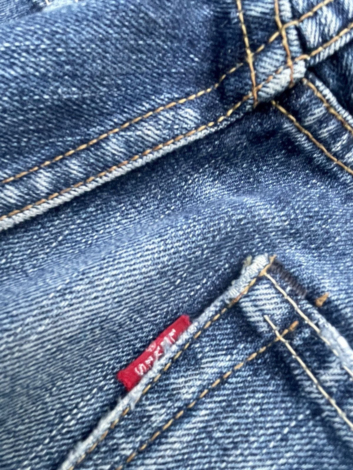 Levi's Vintage Levi’s 501 E 1966 2006 Aging Wash Distressed Size US 30 / EU 46 - 15 Thumbnail