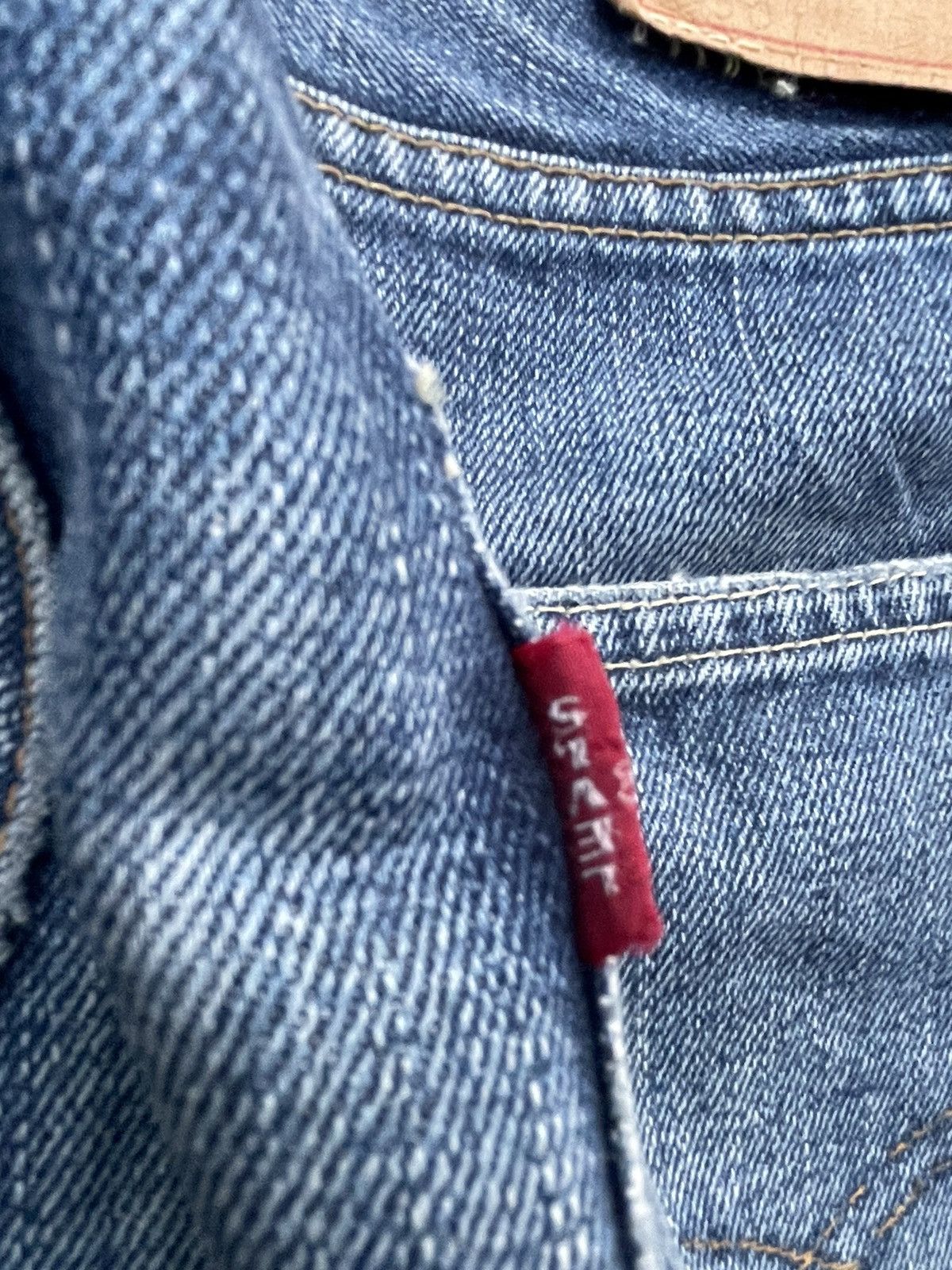 Levi's Vintage Levi’s 501 E 1966 2006 Aging Wash Distressed Size US 30 / EU 46 - 14 Thumbnail