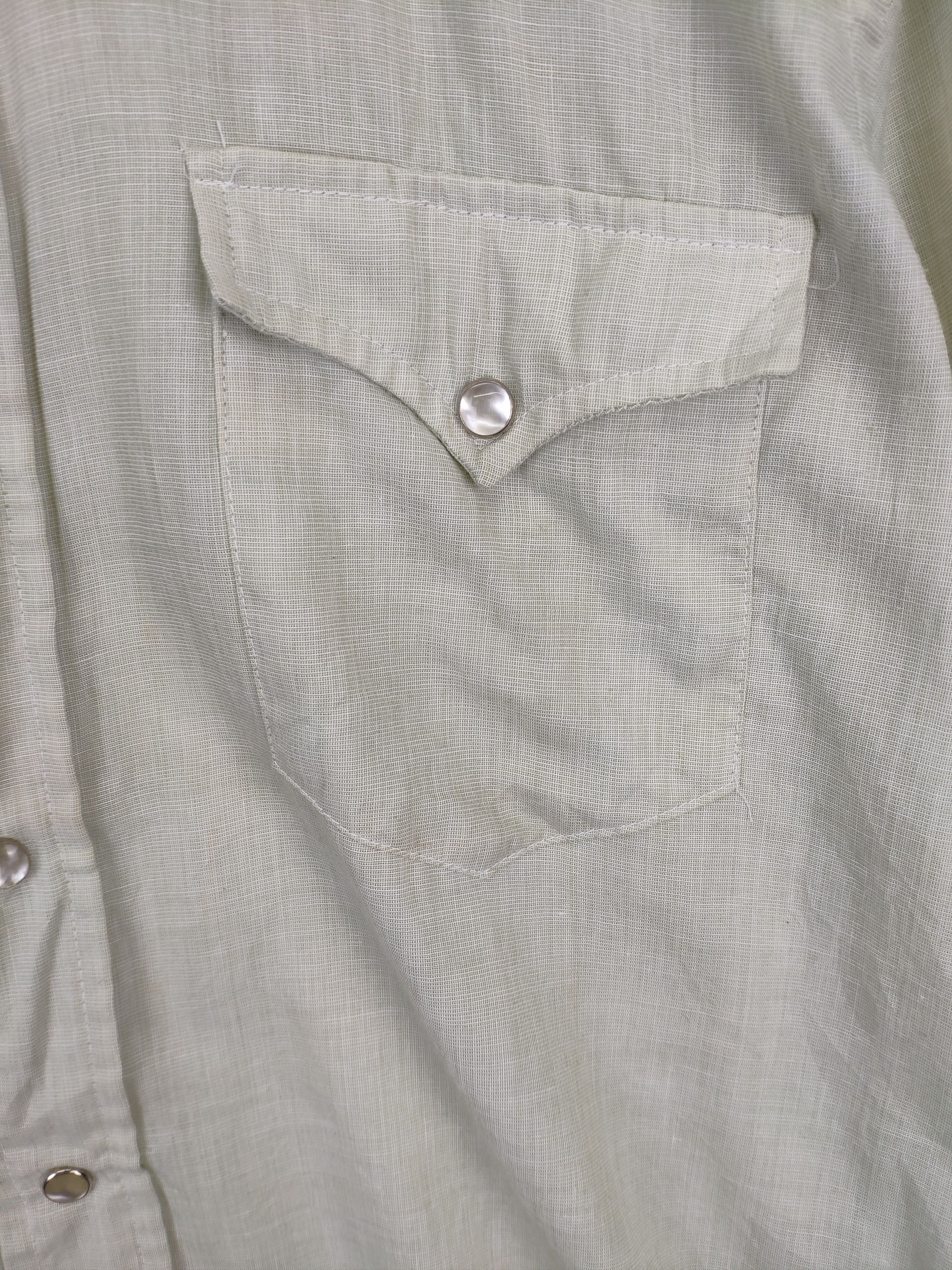 Vintage × Wrangler Vintage 1980s Wrangler Western Shirt Button Up Long Sleeve Size US M / EU 48-50 / 2 - 9 Thumbnail