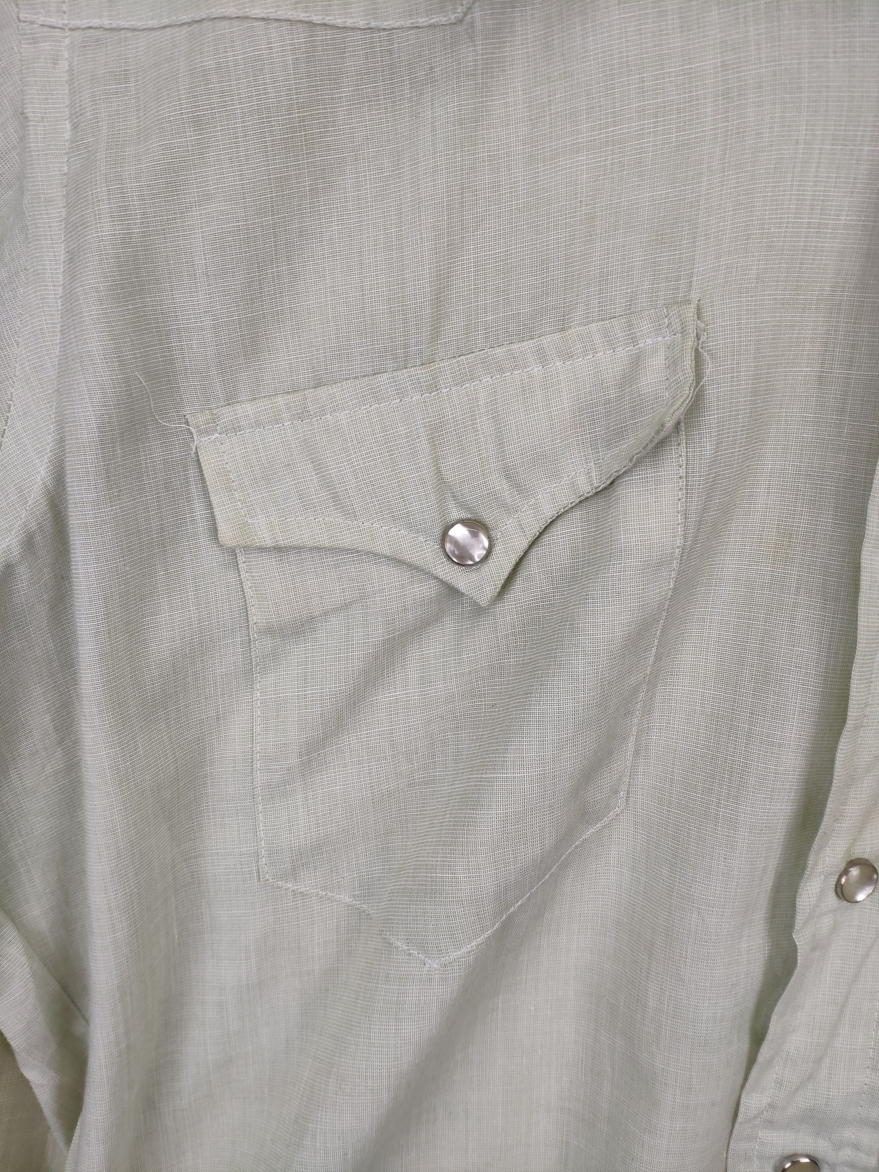 Vintage × Wrangler Vintage 1980s Wrangler Western Shirt Button Up Long Sleeve Size US M / EU 48-50 / 2 - 10 Thumbnail