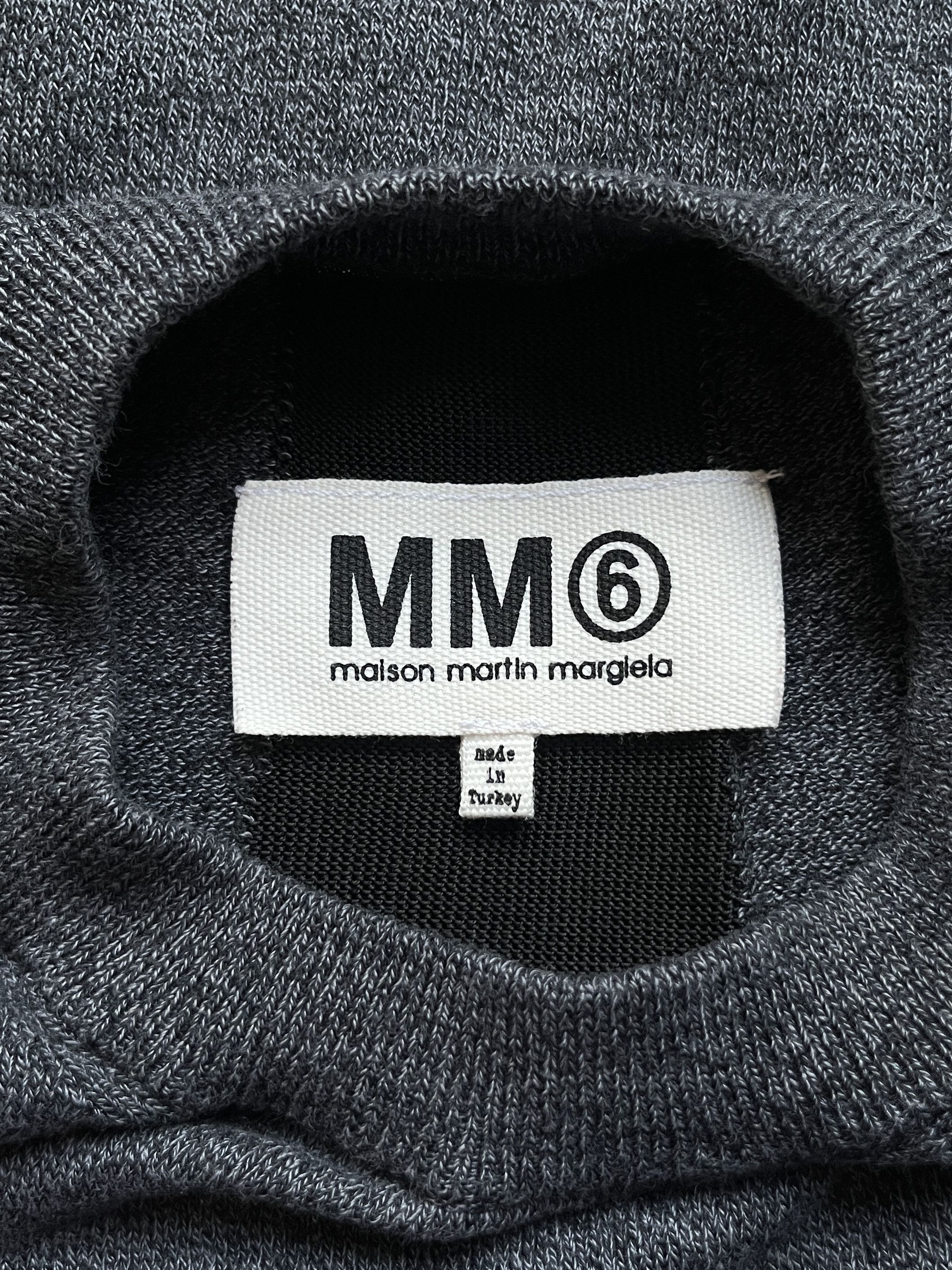 Maison Margiela ⚡️QUICK SALE⚡️2013 Maison Margiela Grey & Black Dress/Tunic Size S / US 4 / IT 40 - 3 Thumbnail