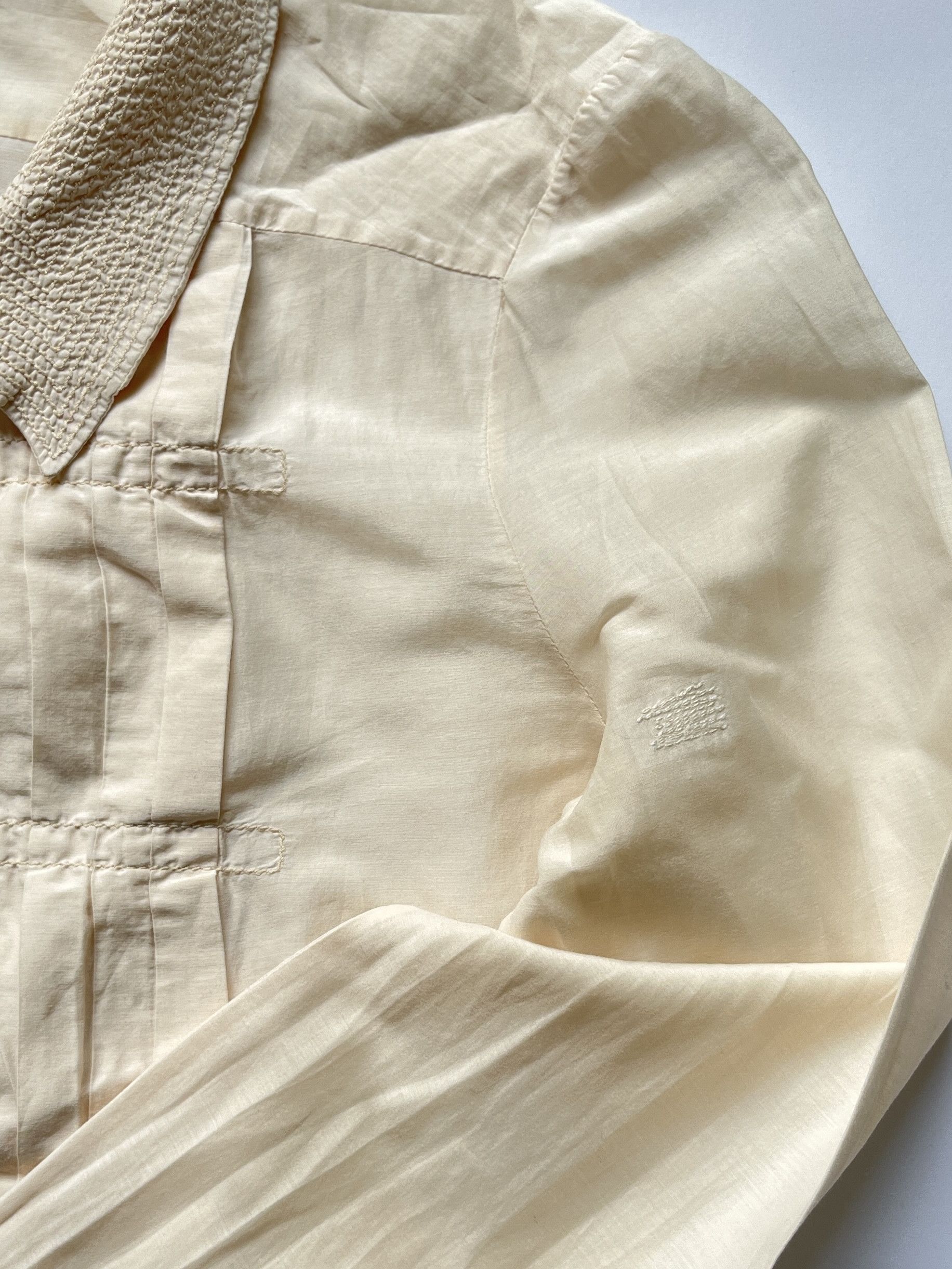 Celine ⚡️QUICK SALE⚡️Celine Pale Beige Peach Shirt Size M / US 6-8 / IT 42-44 - 5 Thumbnail