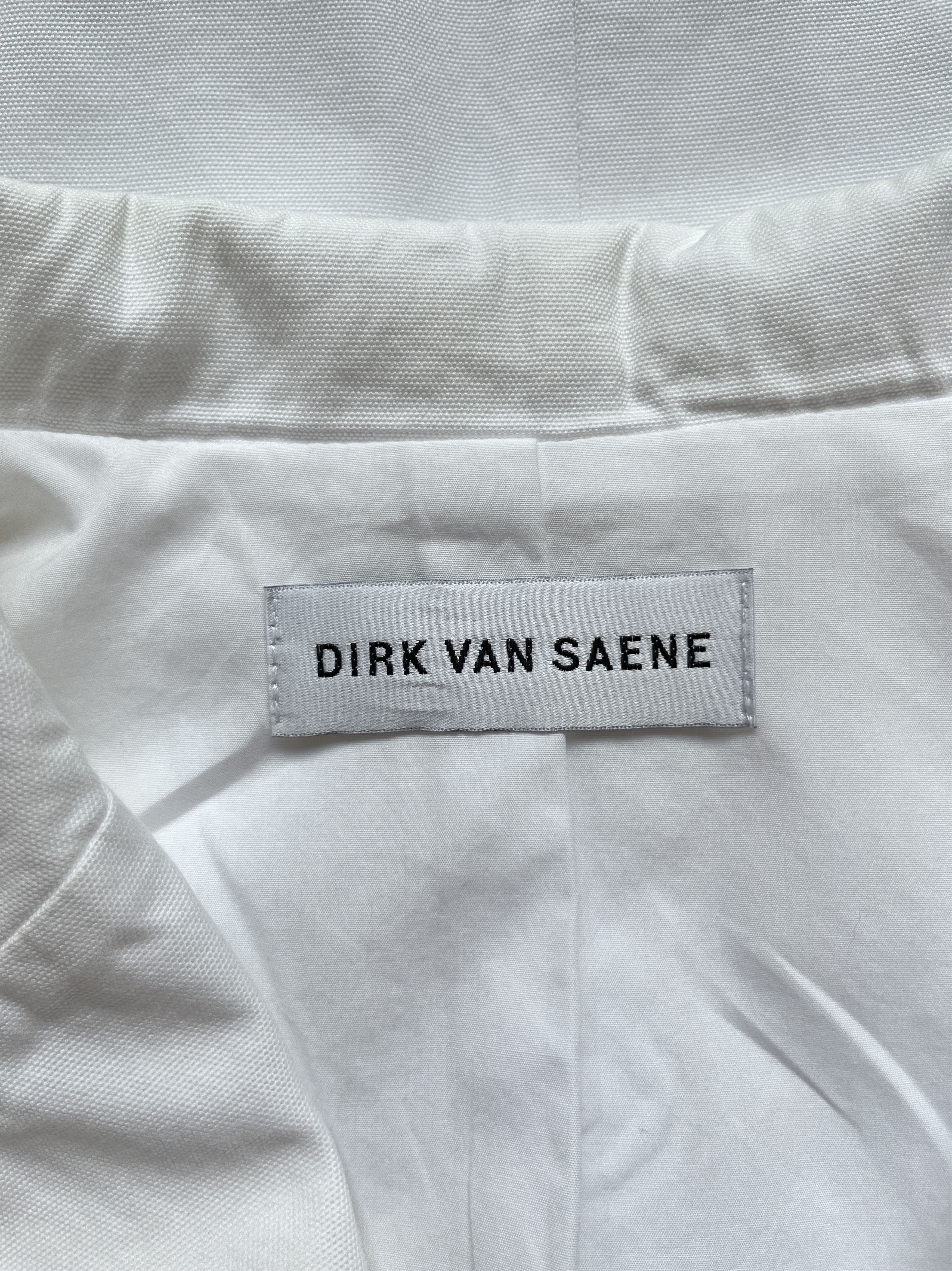Dirk Van Saene ⚡️QUICK SALE⚡️1990's Dirk Van Saene Cotton Blazer Jacket Size XL / US 12-14 / IT 48-50 - 3 Thumbnail