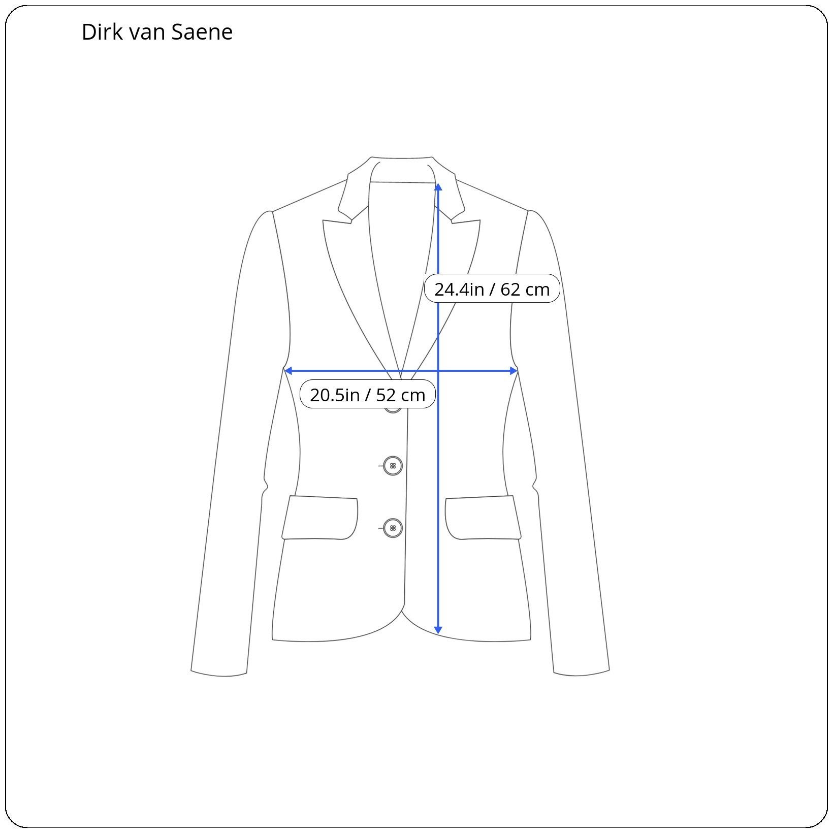 Dirk Van Saene ⚡️QUICK SALE⚡️1990's Dirk Van Saene Cotton Blazer Jacket Size XL / US 12-14 / IT 48-50 - 7 Thumbnail